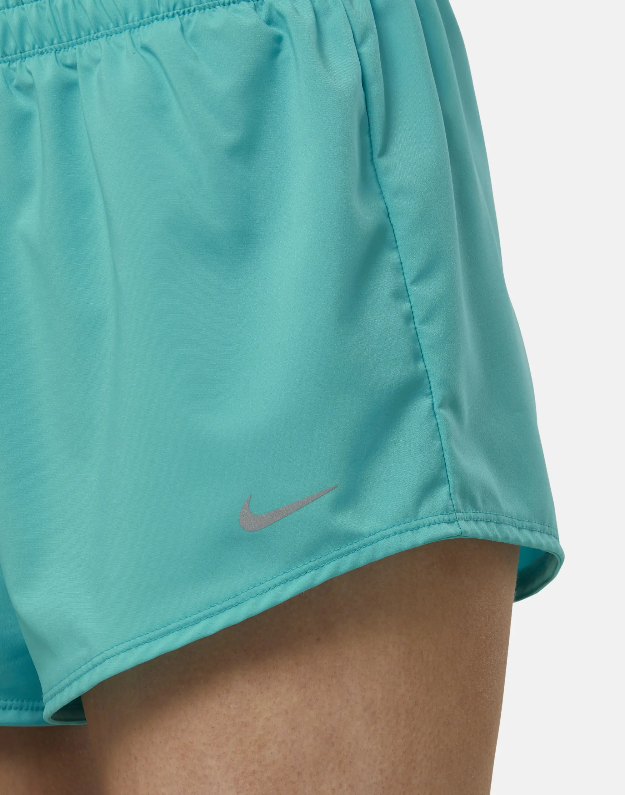 Women's Nike One 3in Shorts in Blue/Silver 