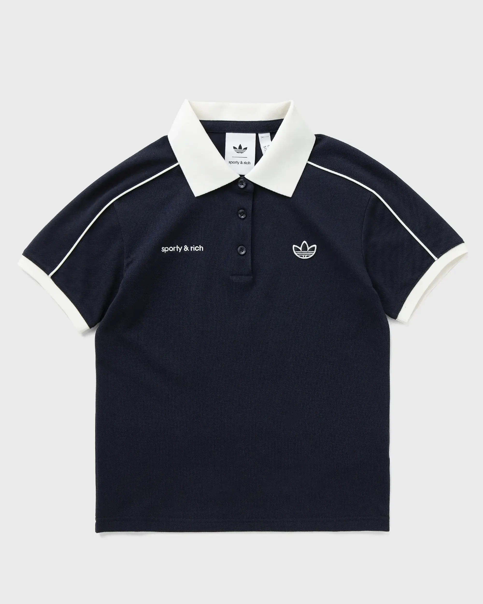 X SPORTY & RICH WMNS POLO TSHIRT