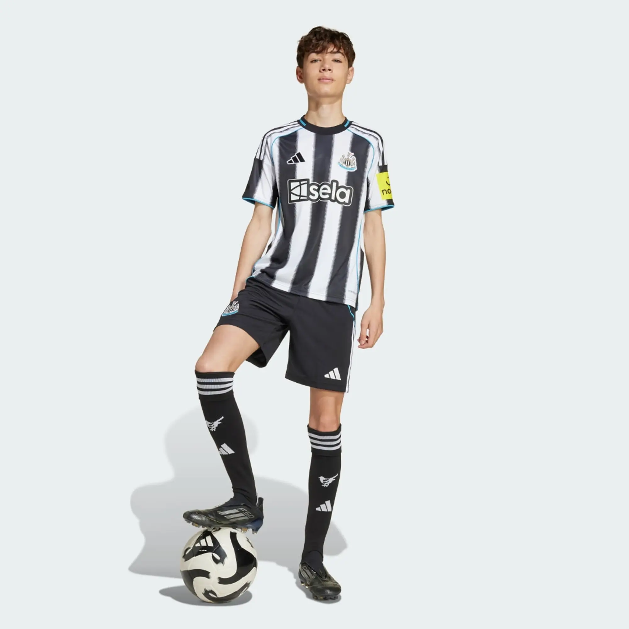 adidas Newcastle United FC 25/26 Home Shorts Kids