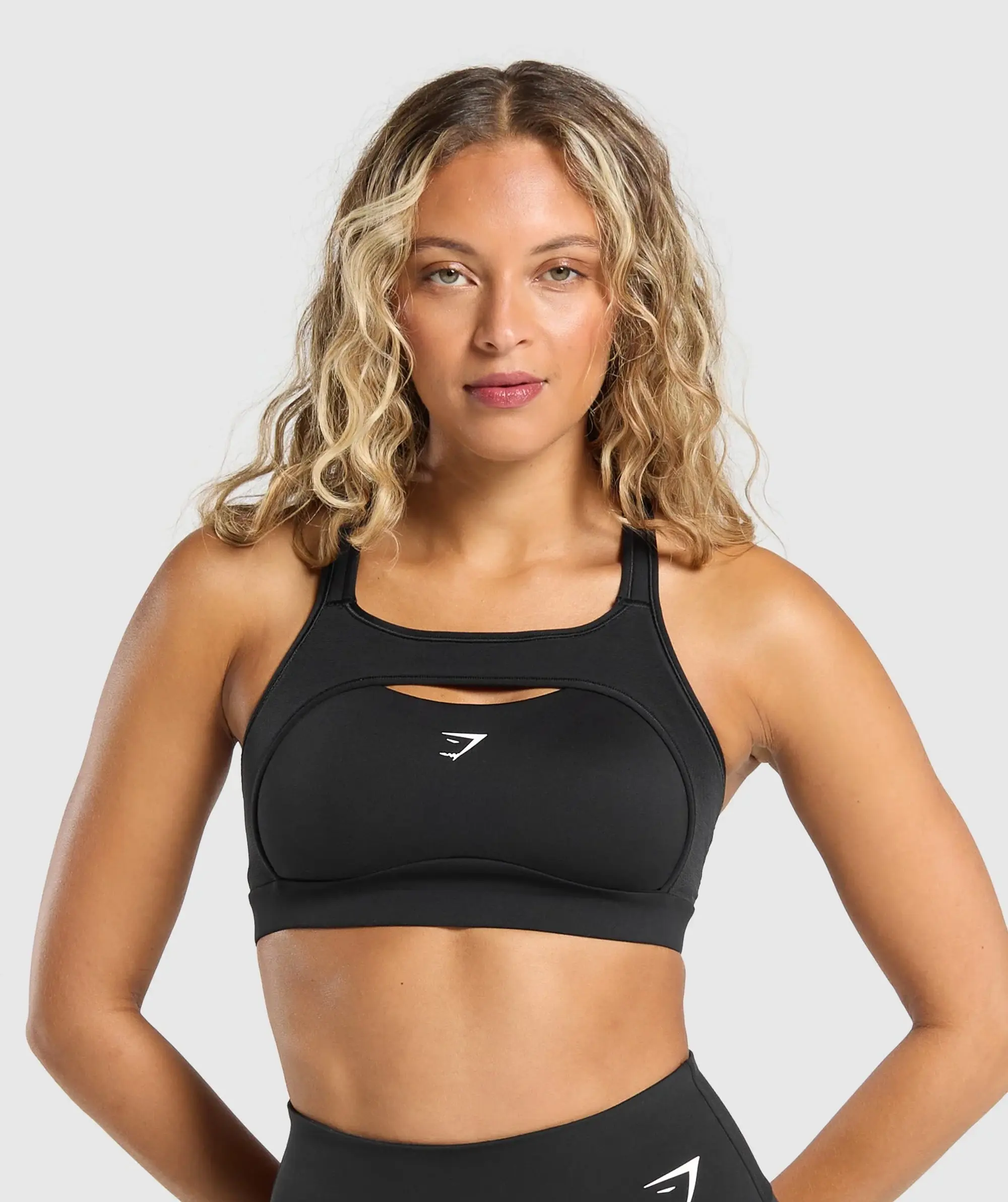  Alpha High Support Sports Bra - Black