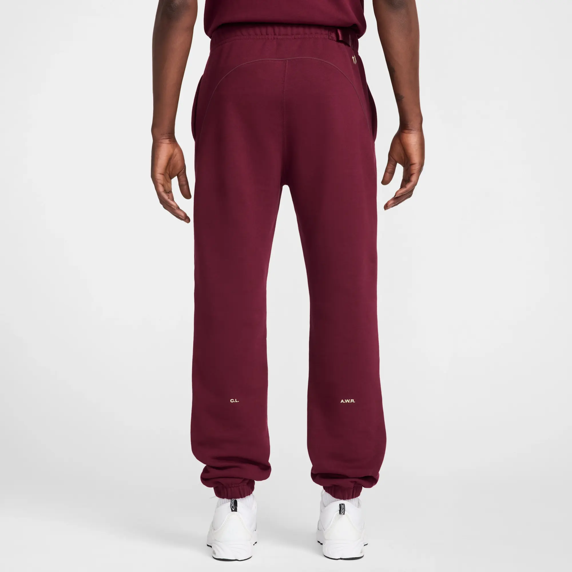 Nike NOCTA NOCTA Fleece Tracksuit Bottoms - Red - Fleece