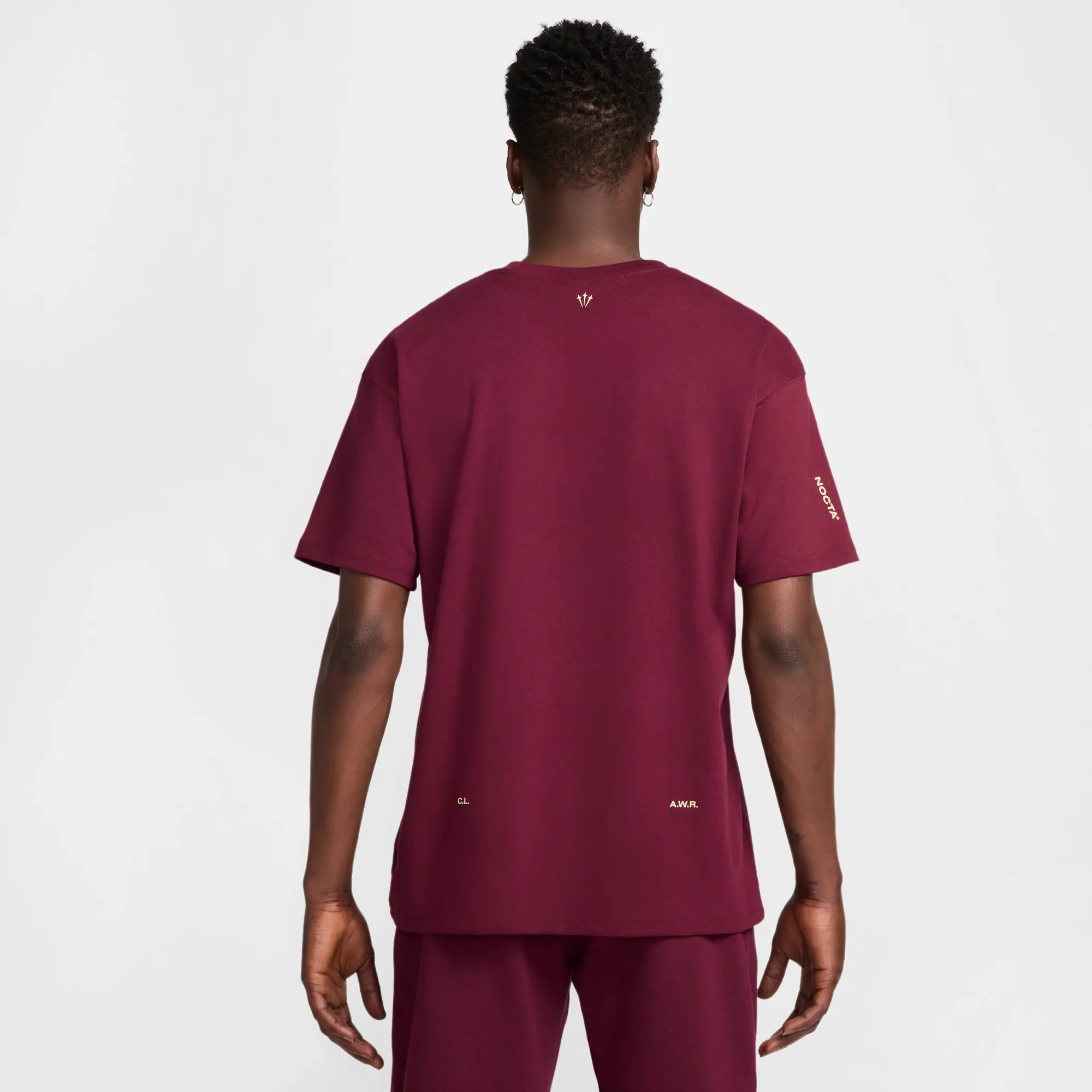 Nike NOCTA T-Shirt - Red - Sustainable Materials