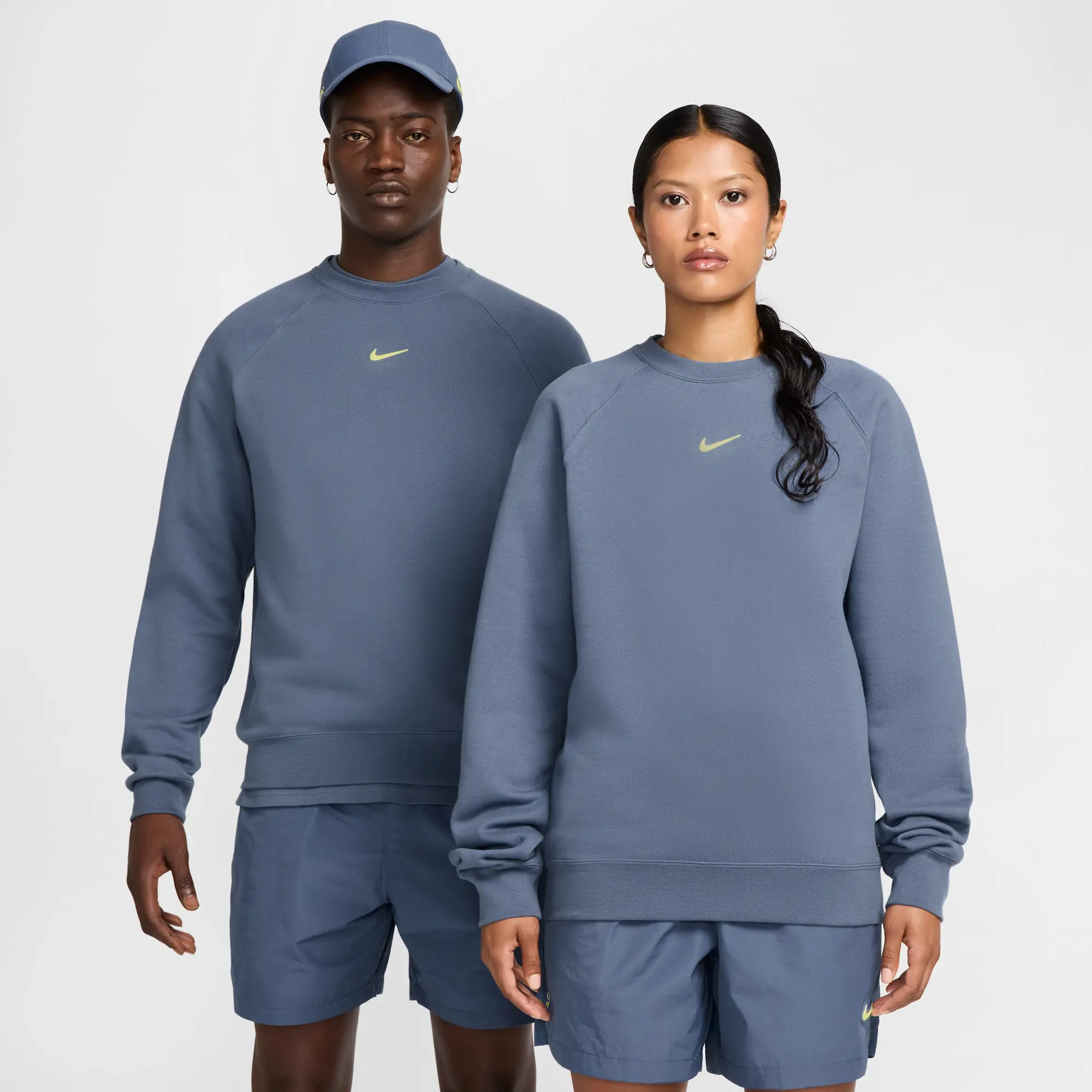 Nike NOCTA Men's Fleece CS Crew - Blue - Fleece