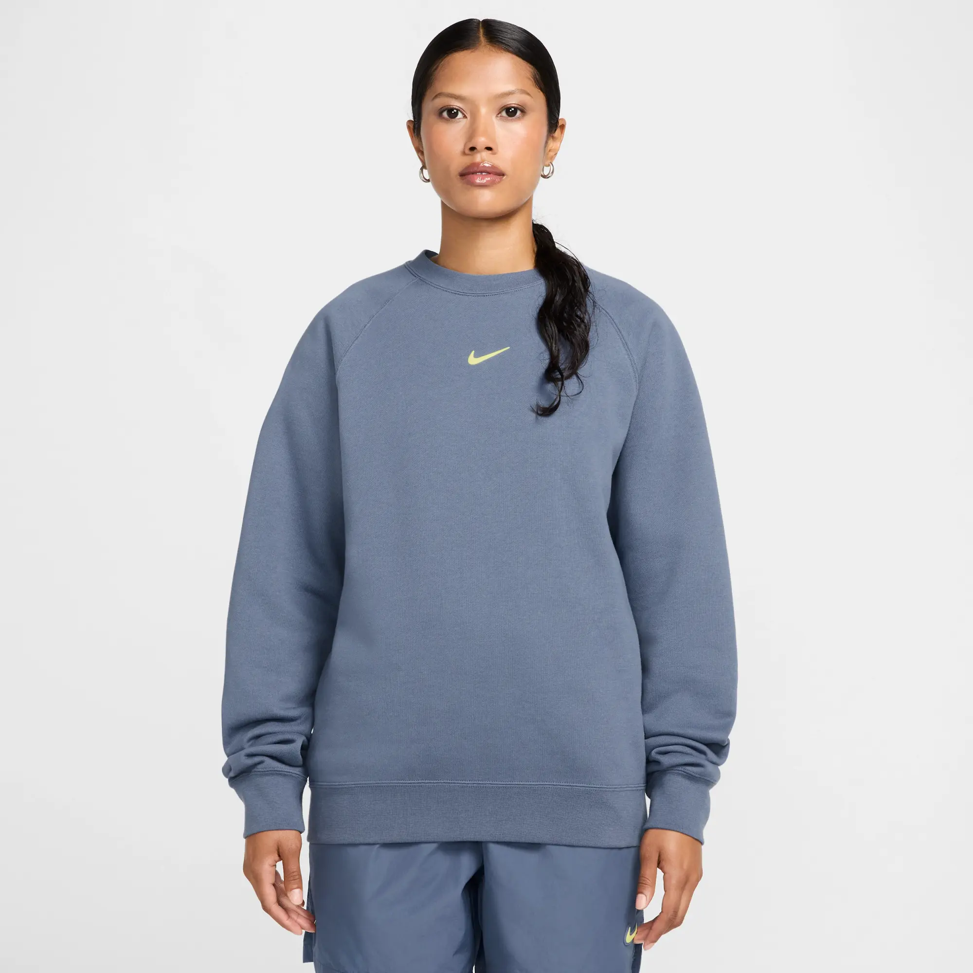 Nike NOCTA Men's Fleece CS Crew - Blue - Fleece
