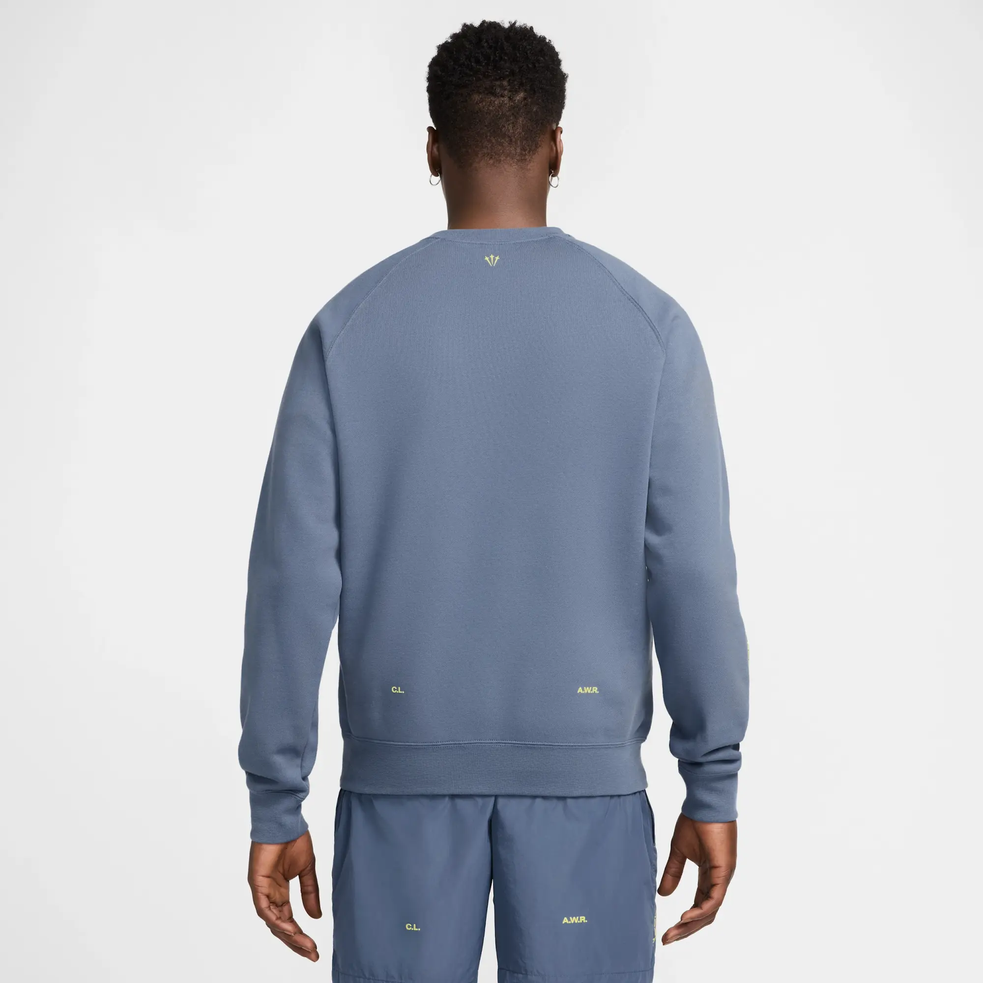 Nike NOCTA Men's Fleece CS Crew - Blue - Fleece