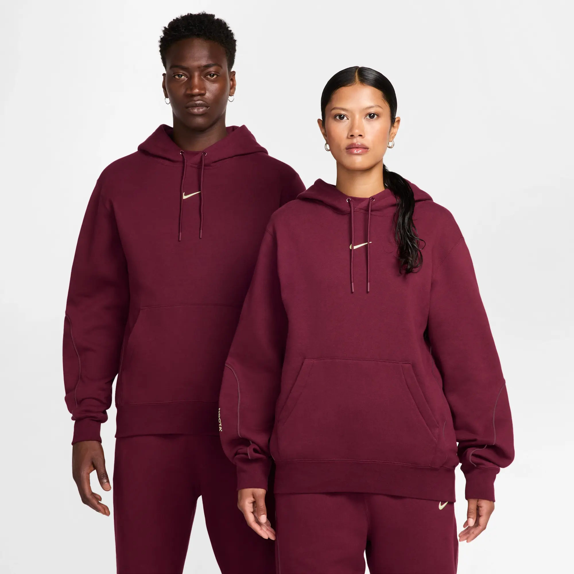 Nike NOCTA NOCTA Fleece CS Hoodie - Red - Fleece