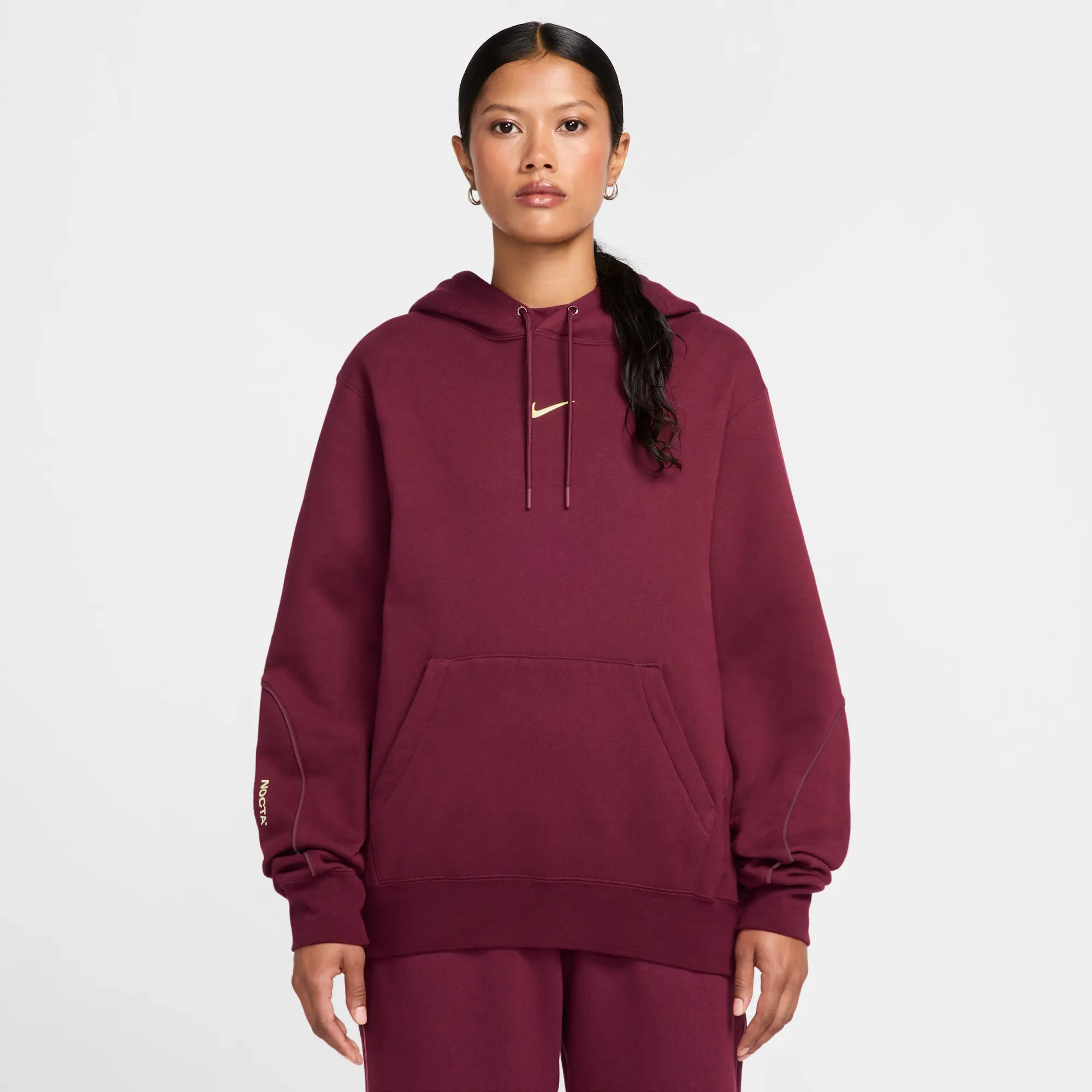 Nike NOCTA NOCTA Fleece CS Hoodie - Red - Fleece