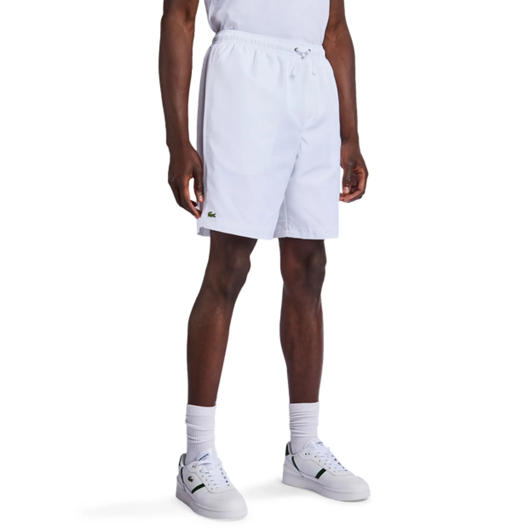 Lacoste Diamond Weave Men Shorts - White