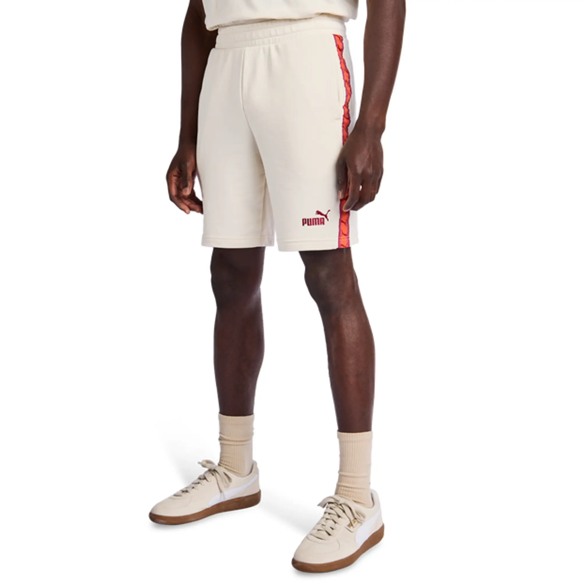 Puma Essentials+ Tape Men Shorts - White