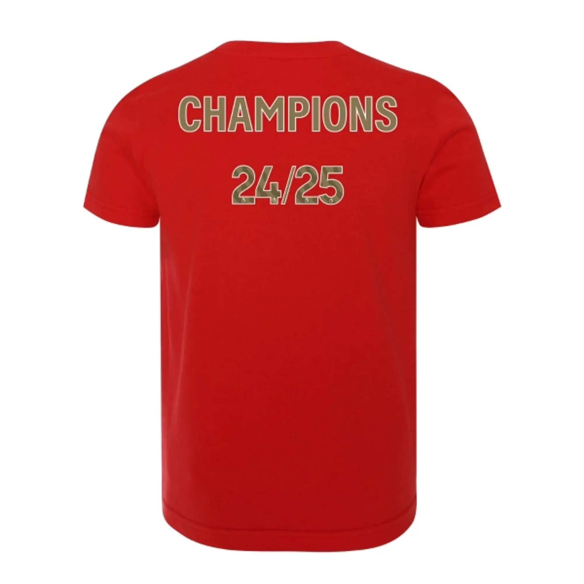 LFC Juniors Champions 24/25 Tee Red