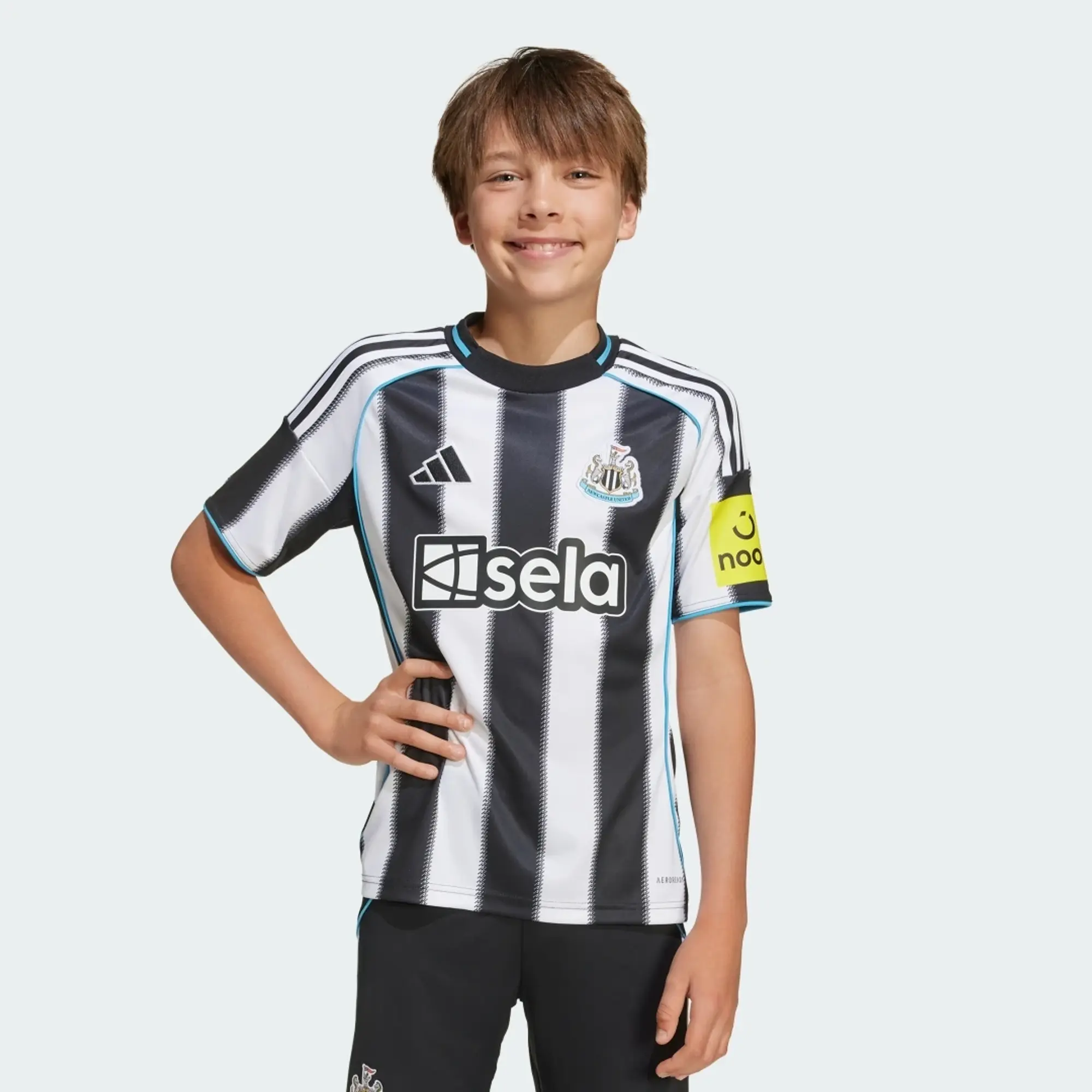 adidas Newcastle United FC 25/26 Home Jersey Kids