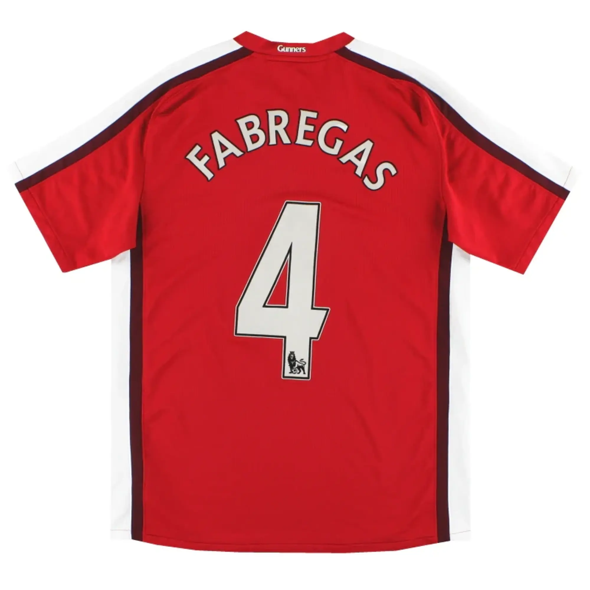 2008-10 Arsenal Nike Home Shirt Fabregas #4 L / Excellent / Large