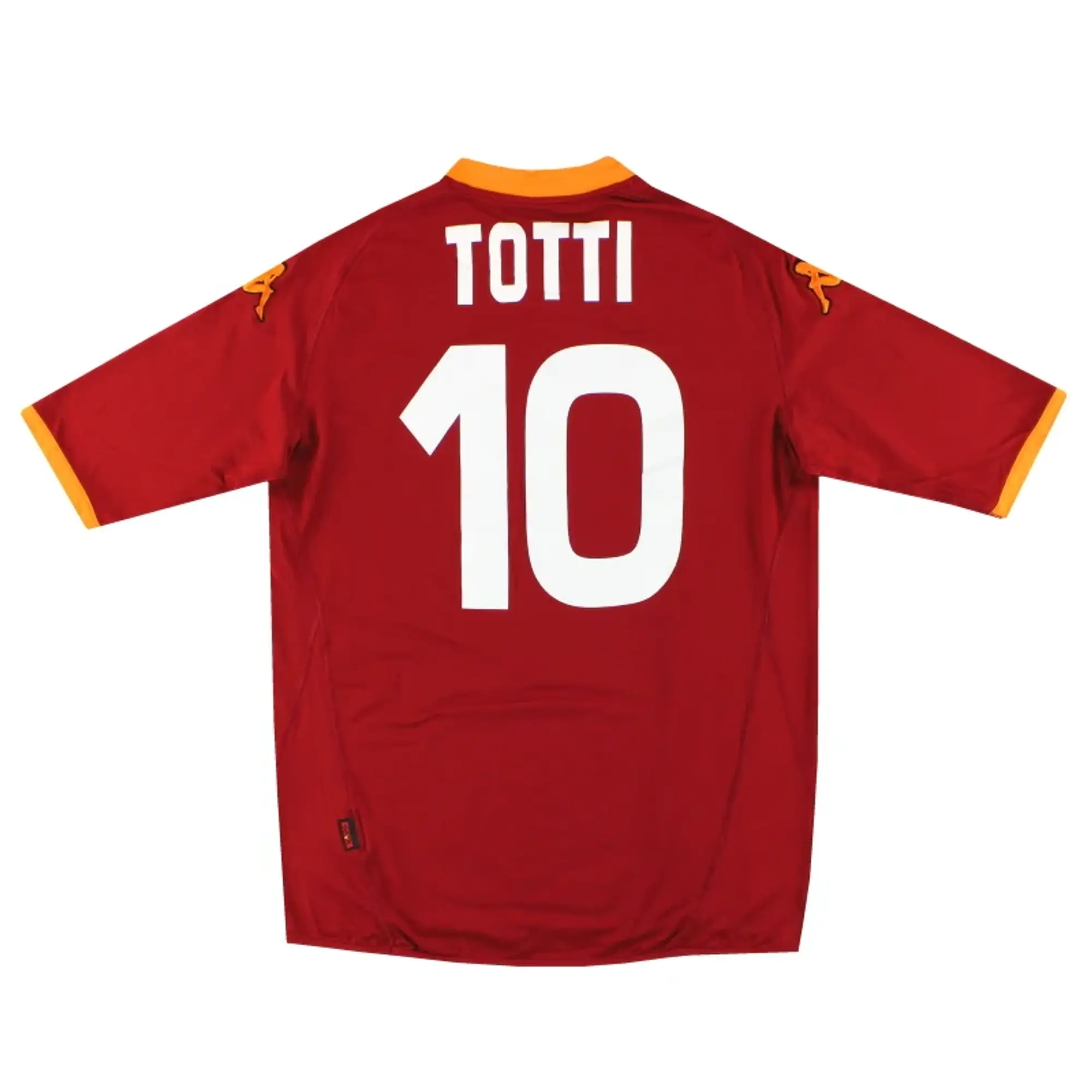 2007-08 Roma Kappa Home Shirt Totti #10 XXL - Roma / Excellent / XXL