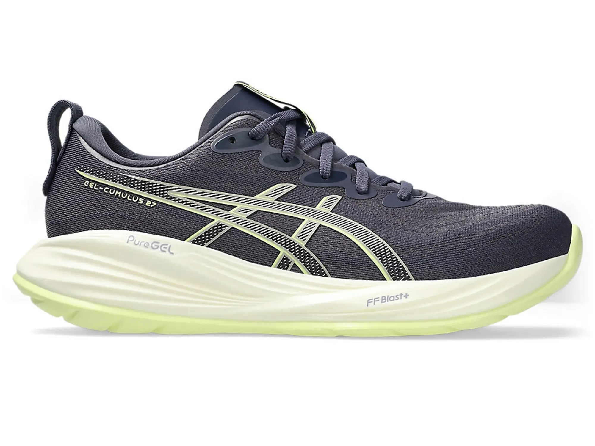 ASICS Gel-Cumulus 27 Neutral Running Shoe Men - Blue Grey, Yellow