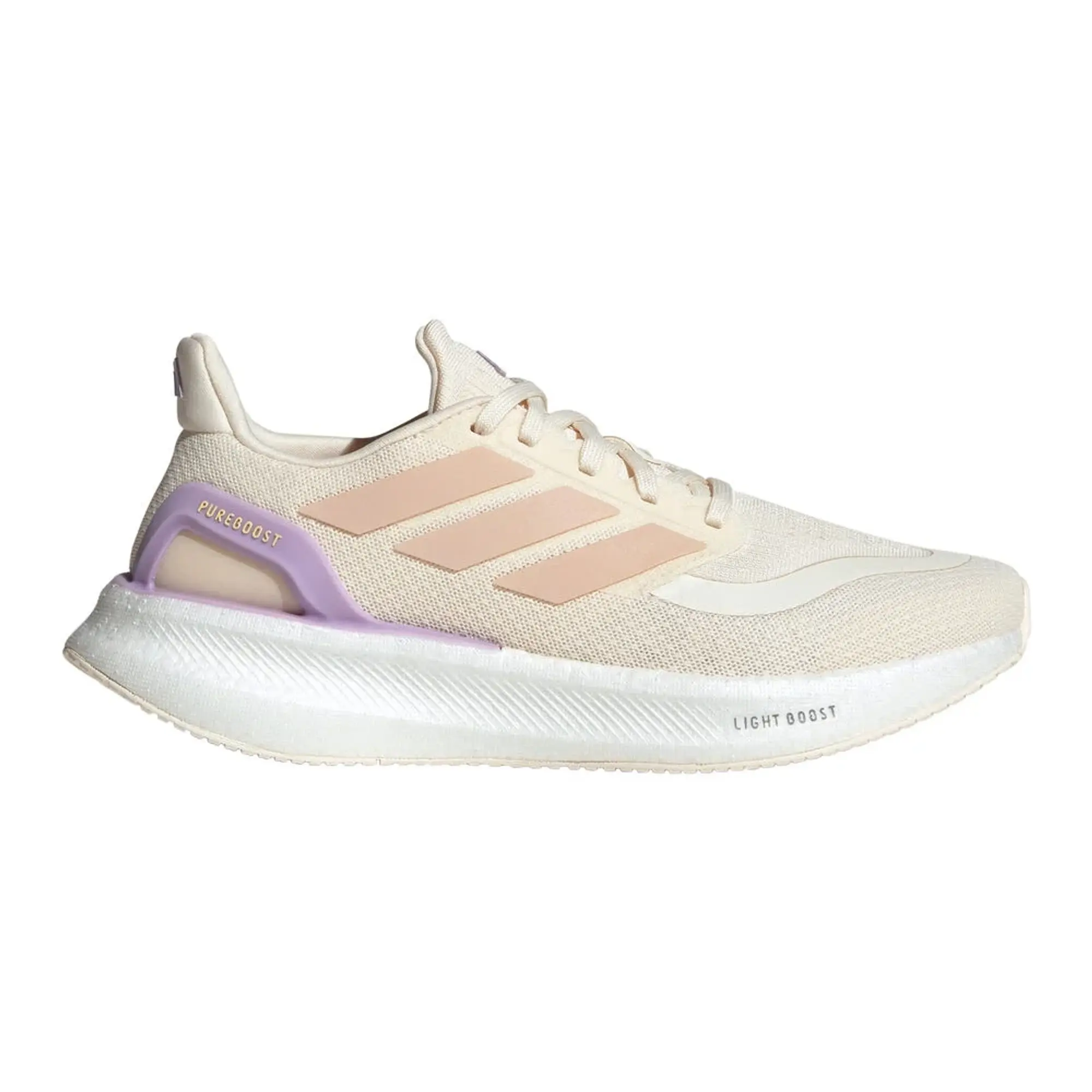 adidas Pureboost 5 Neutral Running Shoe Women - Cream, Pink