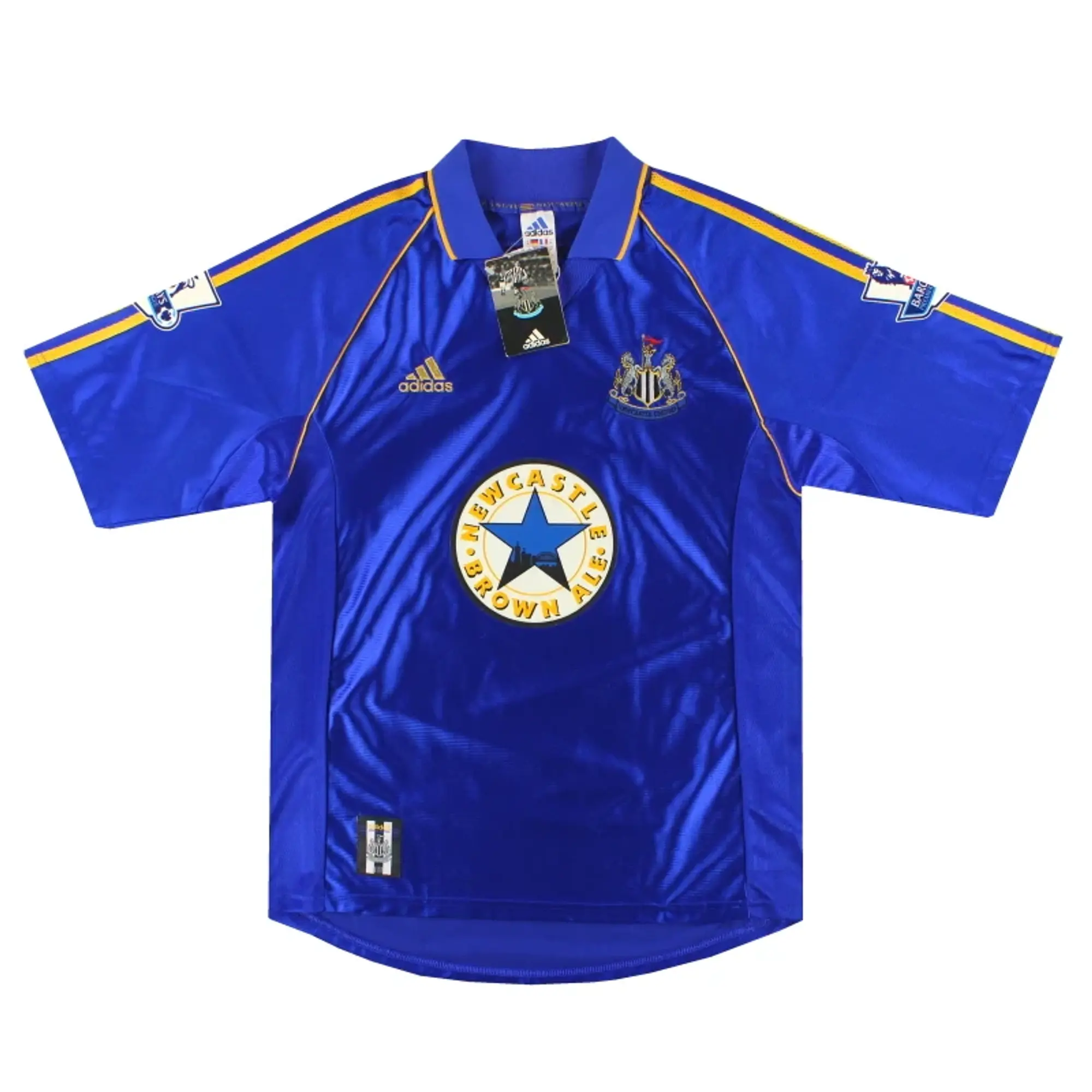 1998-99 Newcastle adidas Away Shirt *w/tags* M - Newcastle United / w/tags / Medium