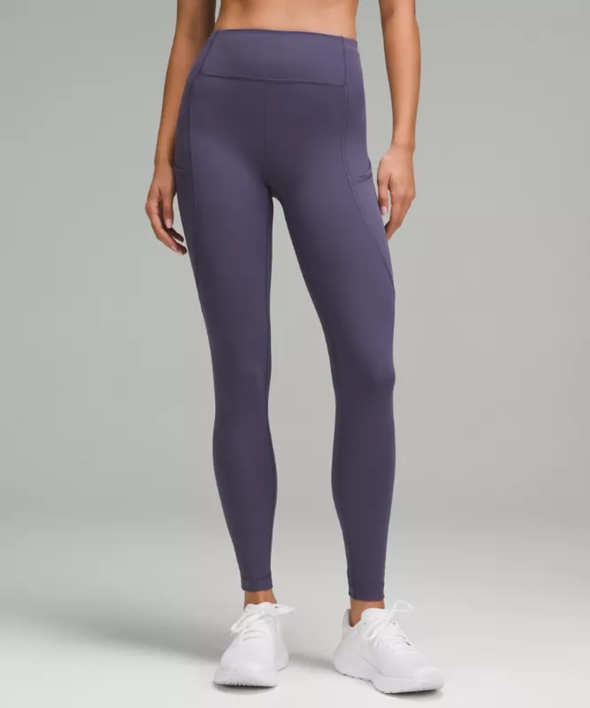 lululemon – Women's Swift Speed High-Rise Tight Leggings – 28" – Color Purple – Size 6