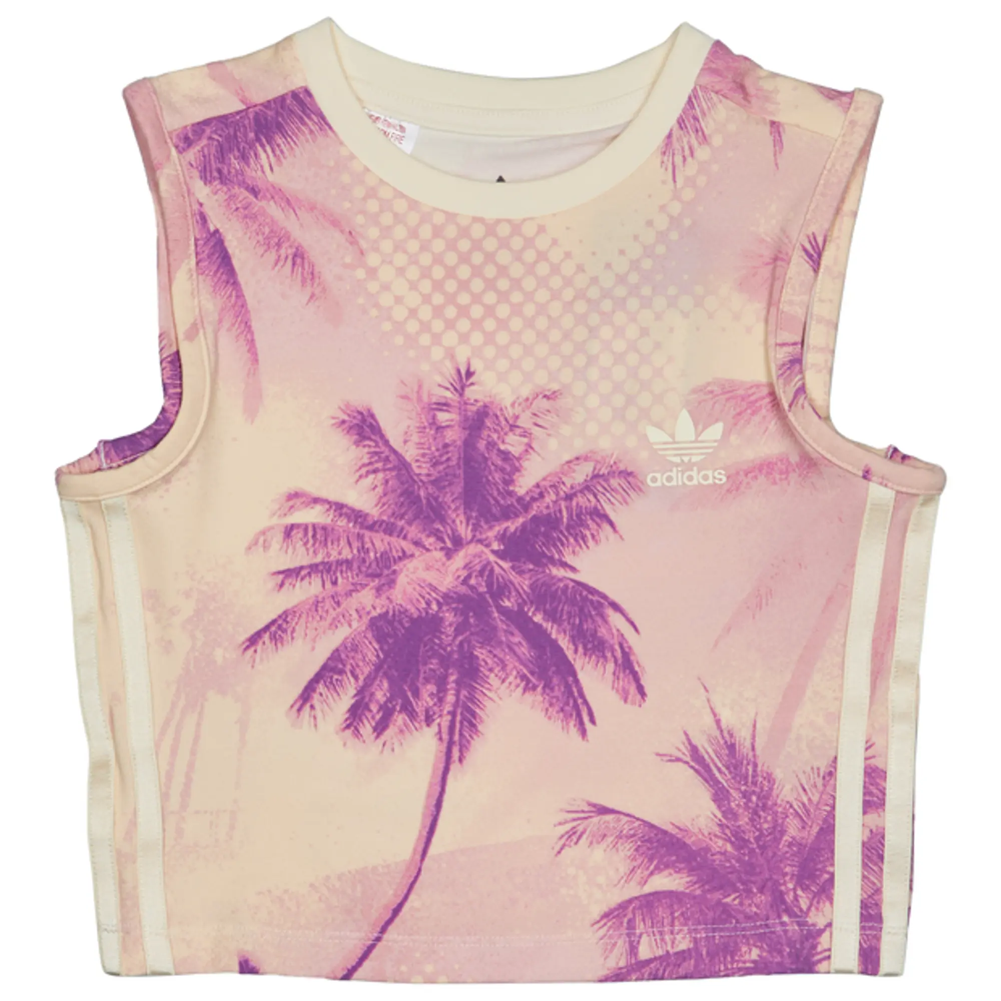 Adidas Aop Palm Unisex Vests - Pink