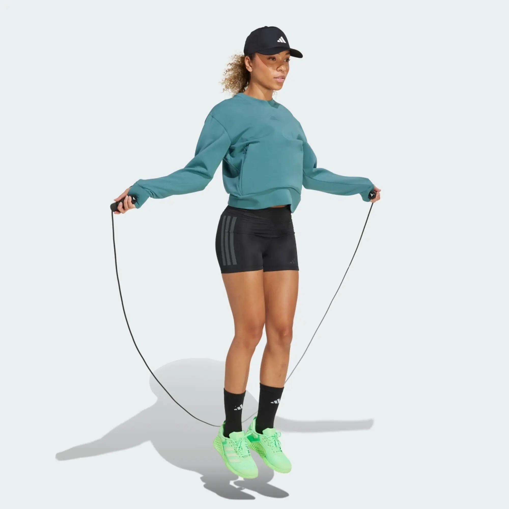 adidas Designed-for-Training Warm-Up Crewneck Sweatshirt
