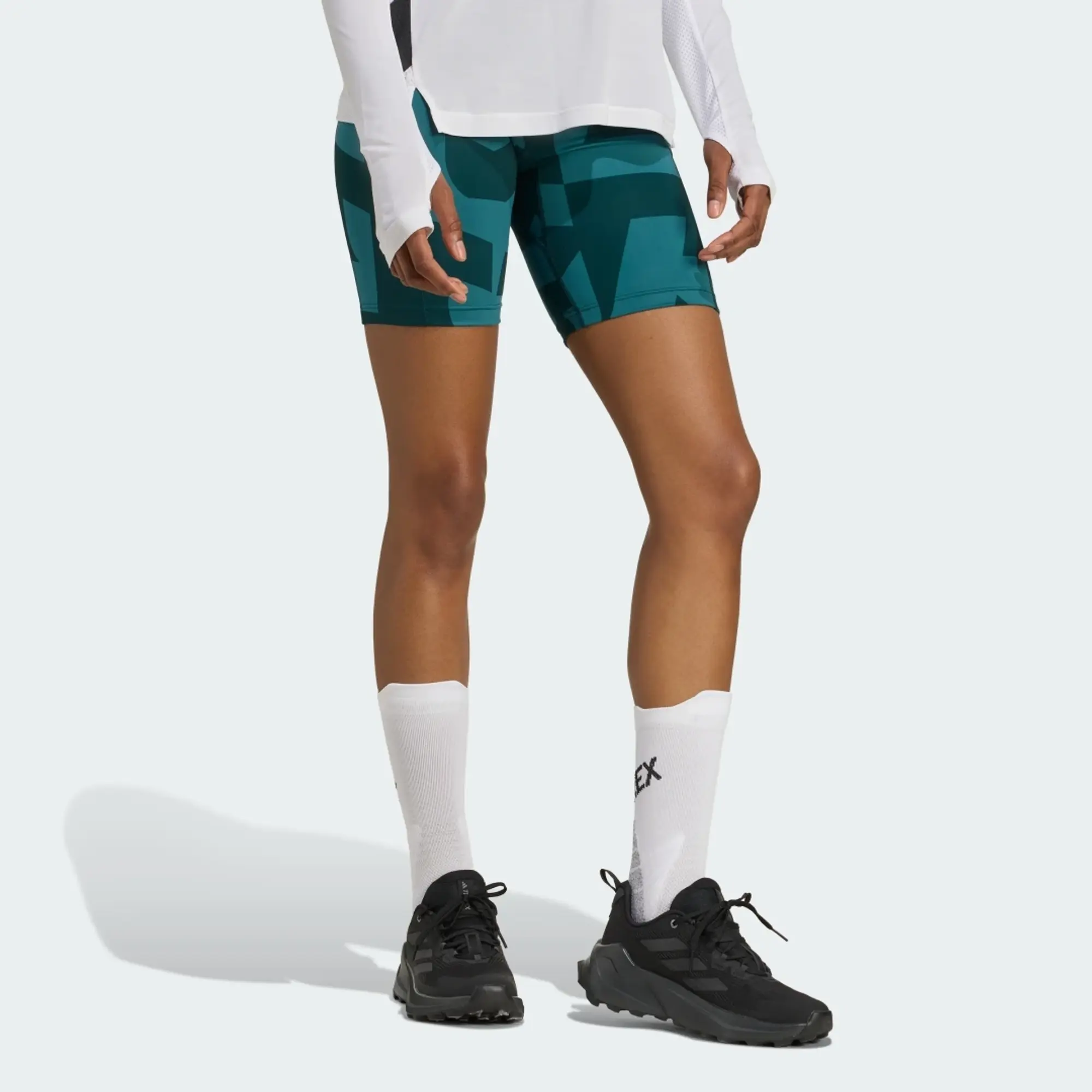 adidas Terrex Multi 8-Inch Tight Shorts Printed