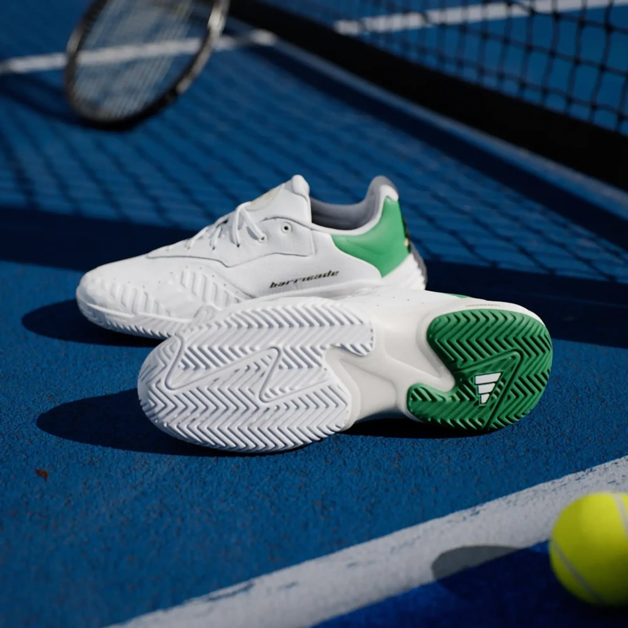 adidas Barricade 13 Leather Tennis Shoes
