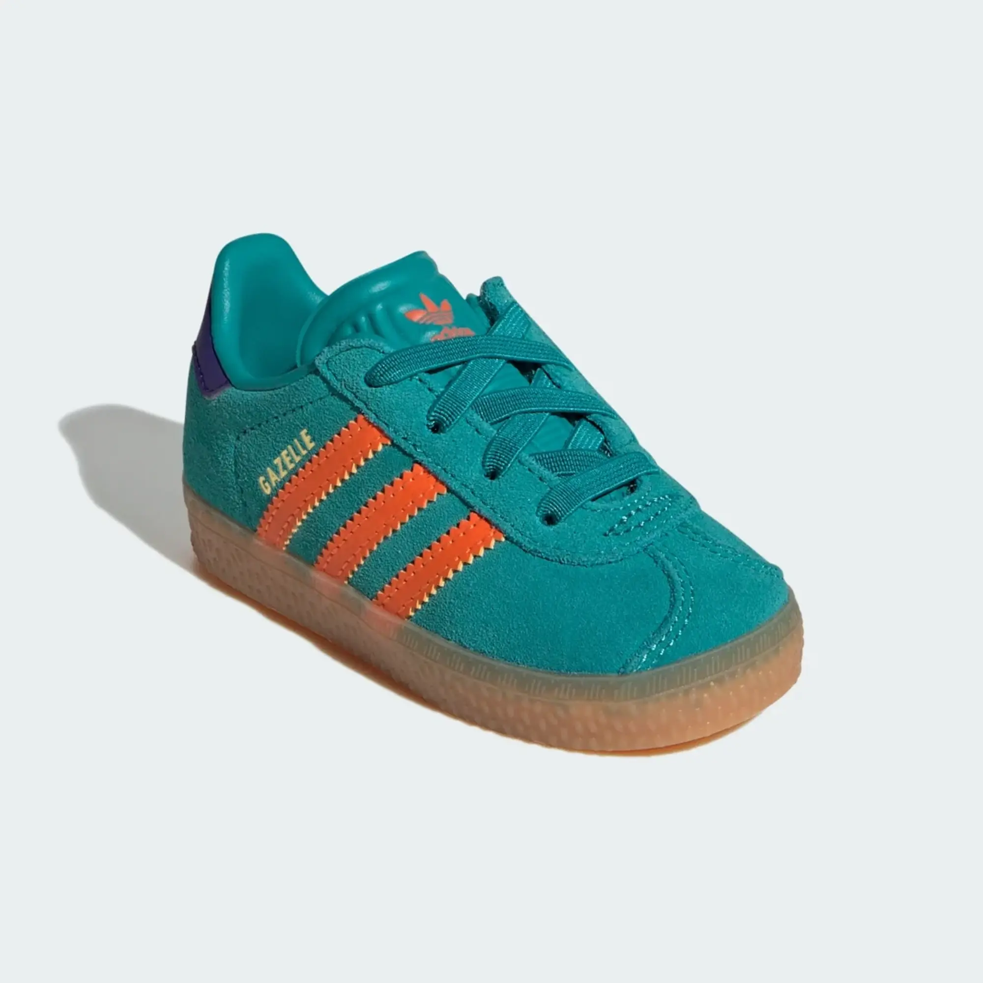 adidas Gazelle Comfort Closure Elastic Laces Shoes Kids