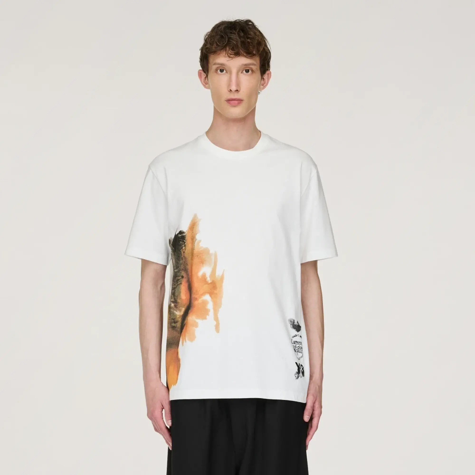 adidas Y-3 AOP Short Sleeve T-Shirt