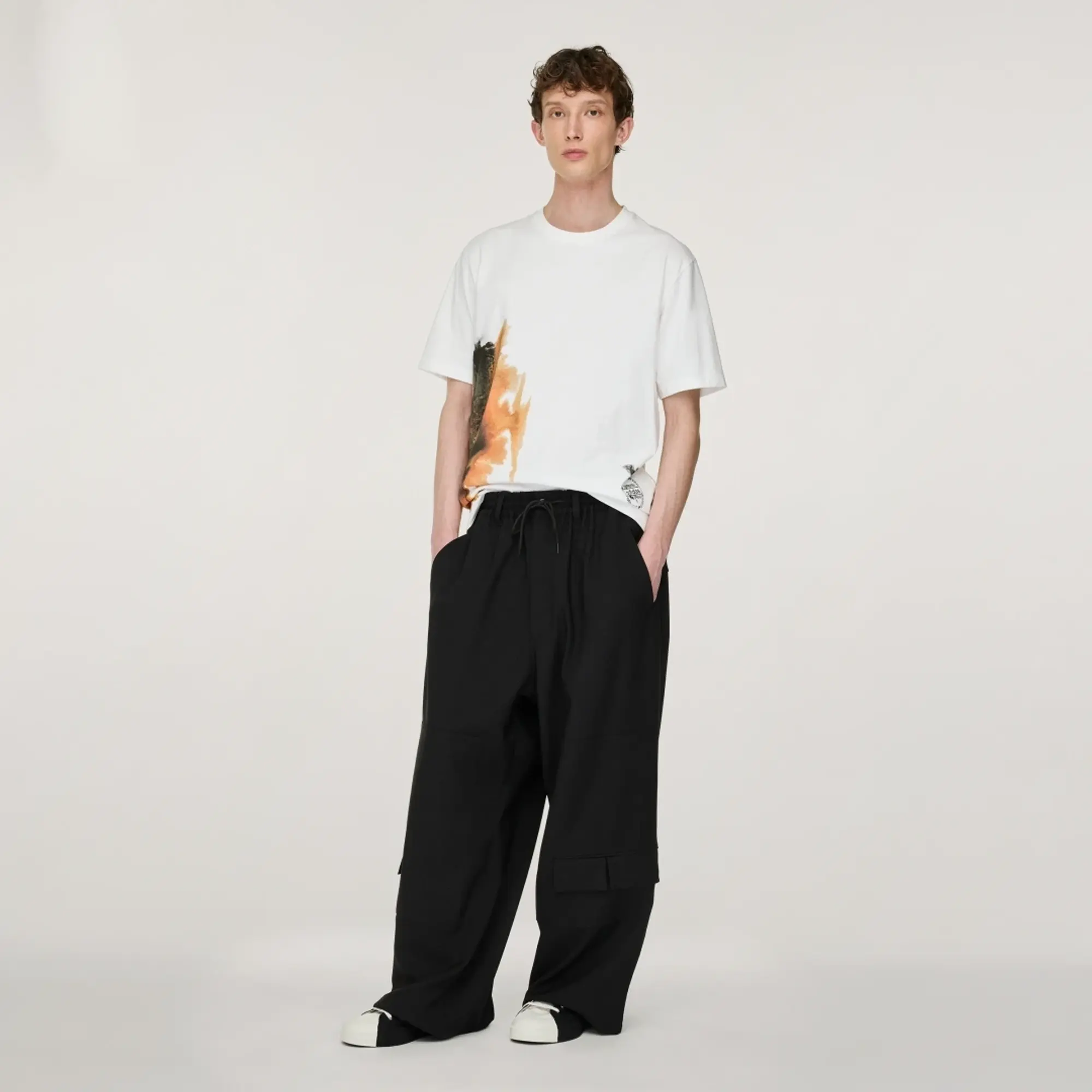 adidas Y-3 AOP Short Sleeve T-Shirt