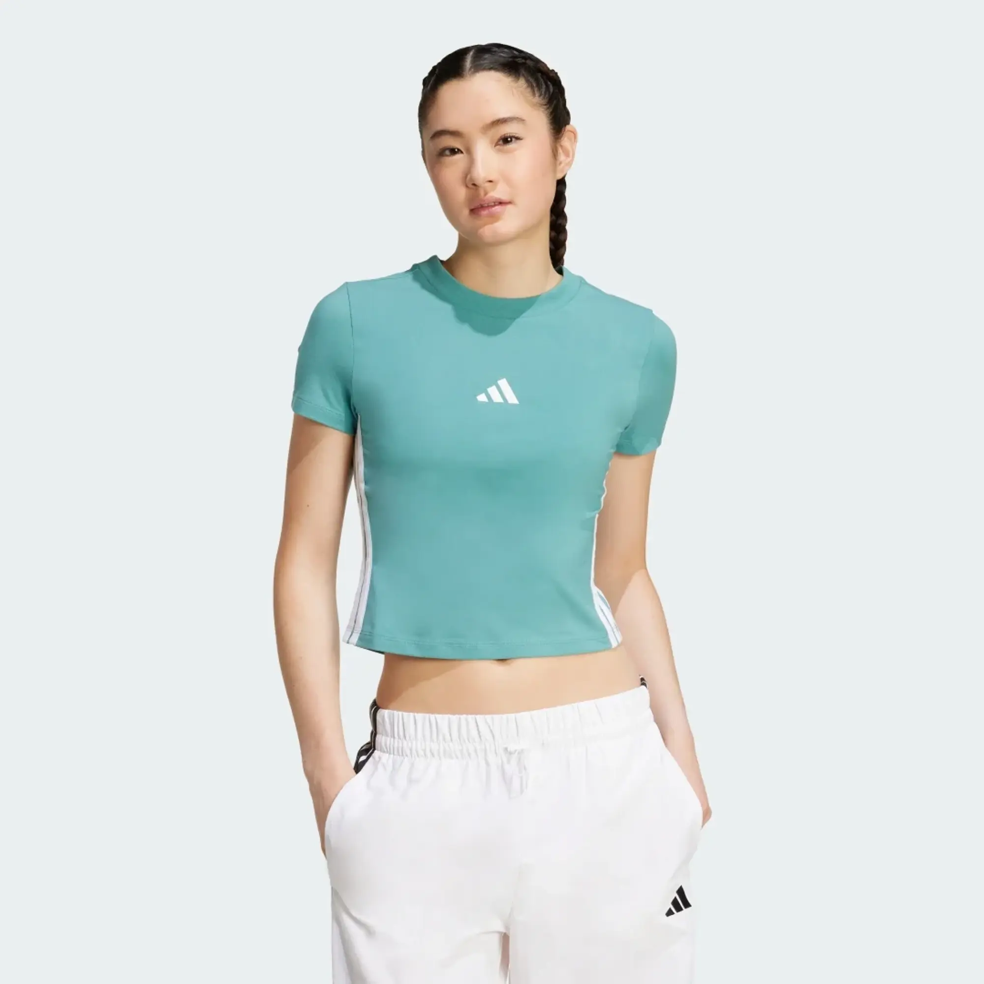 adidas Essentials 3-Stripes Slim Baby T-Shirt