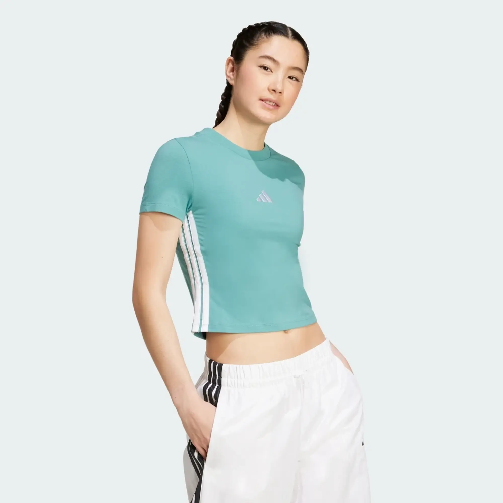 adidas Essentials 3-Stripes Slim Baby T-Shirt
