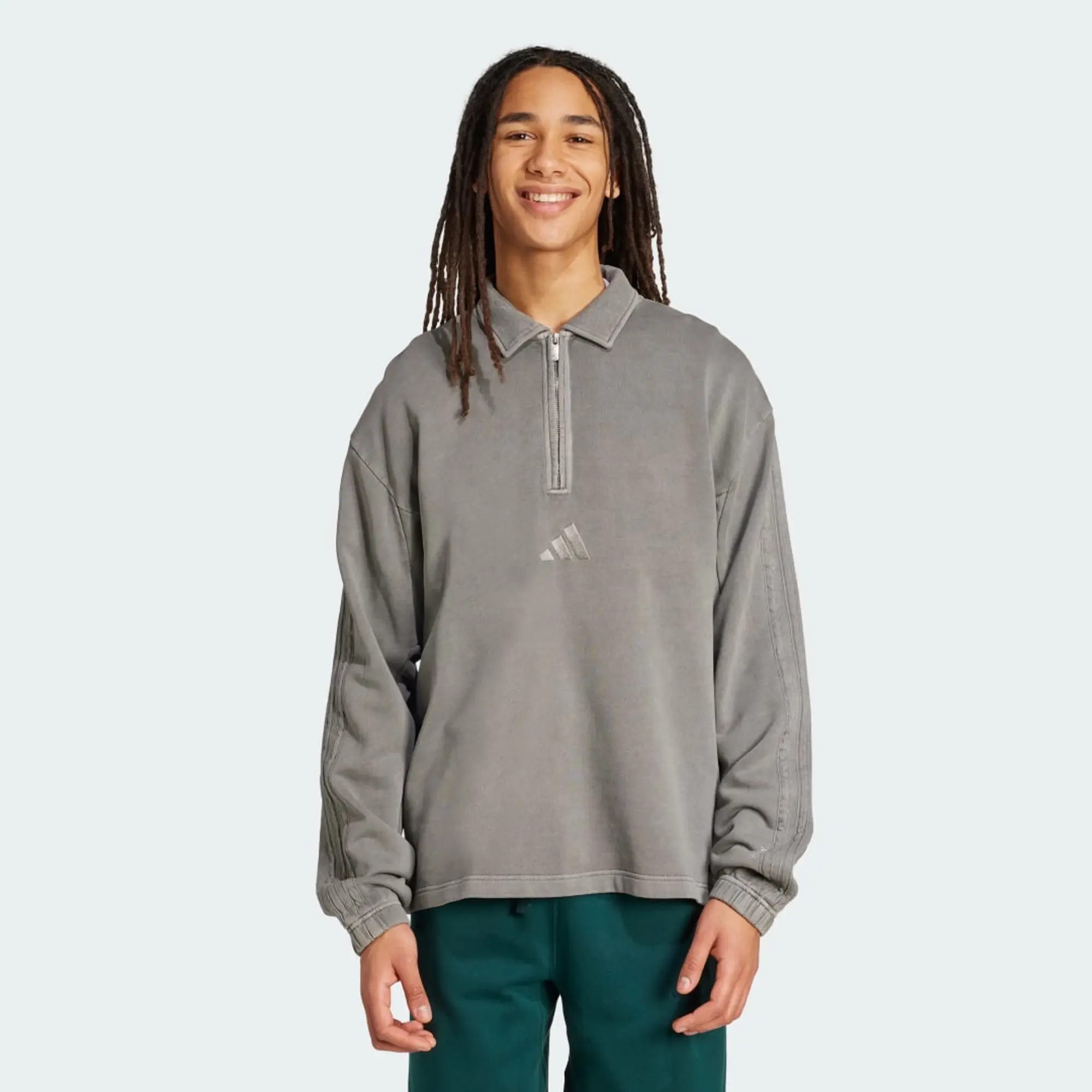 adidas All SZN French Terry Washed Half-Zip