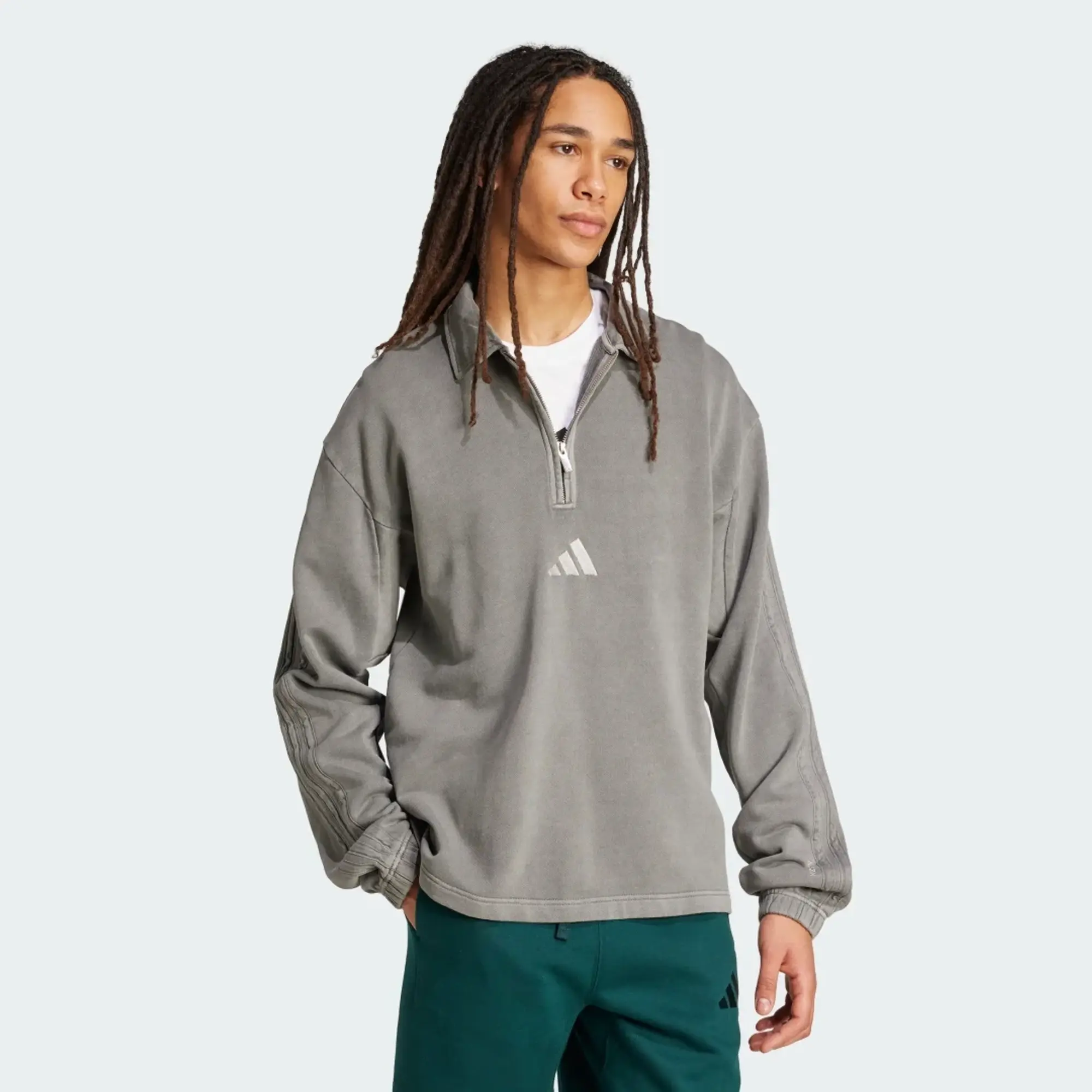 adidas All SZN French Terry Washed Half-Zip
