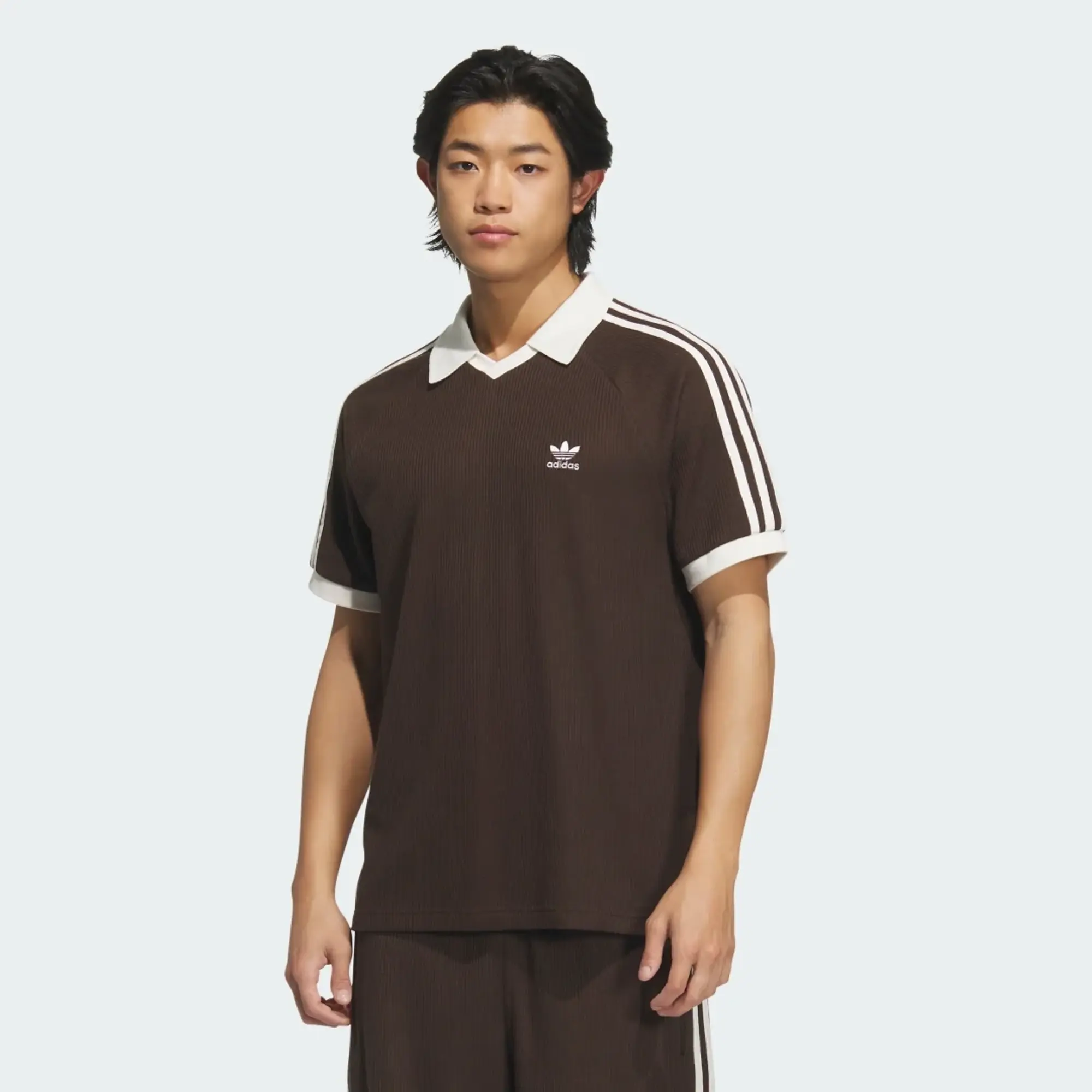adidas Waffle Short Sleeve Polo Shirt
