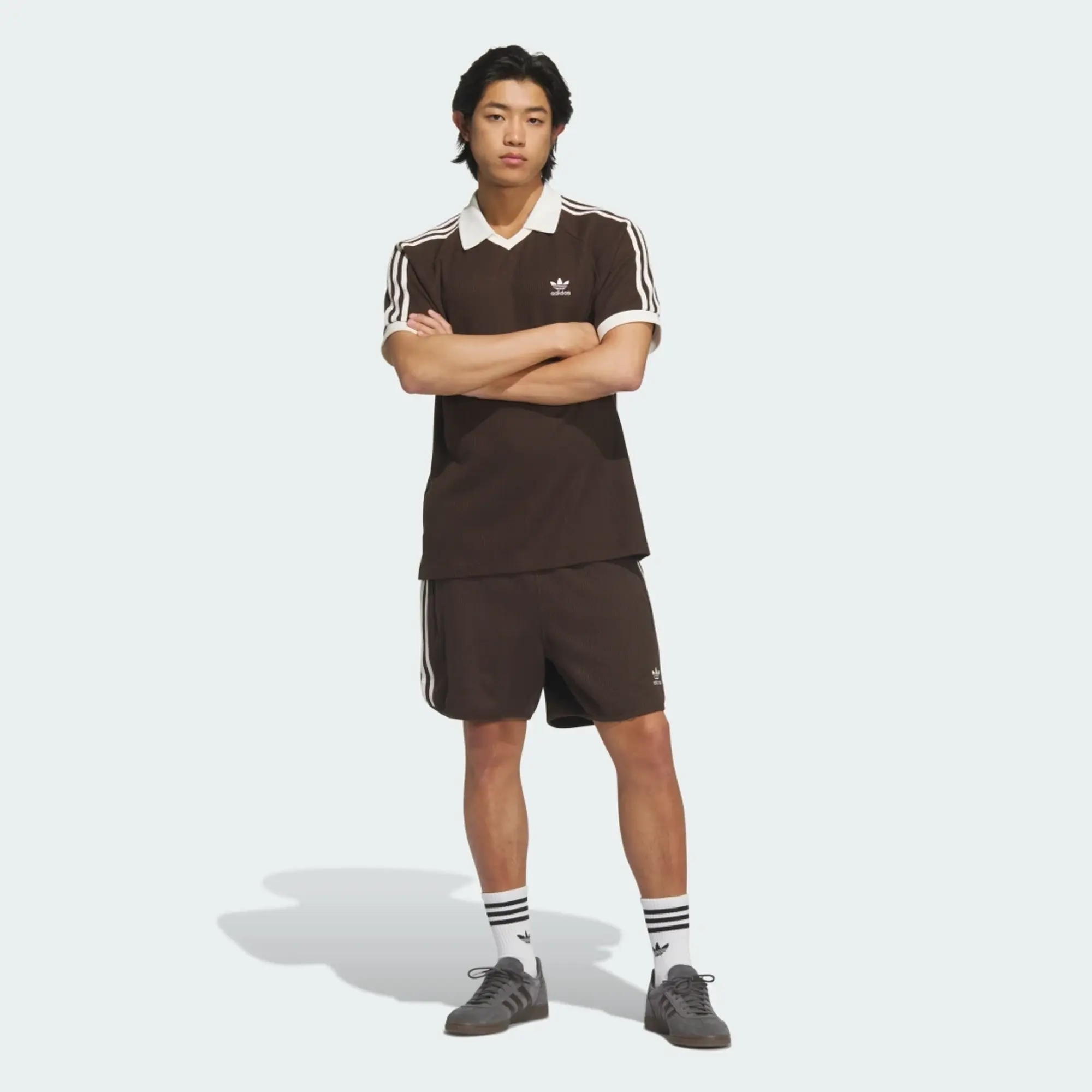 adidas Waffle Short Sleeve Polo Shirt
