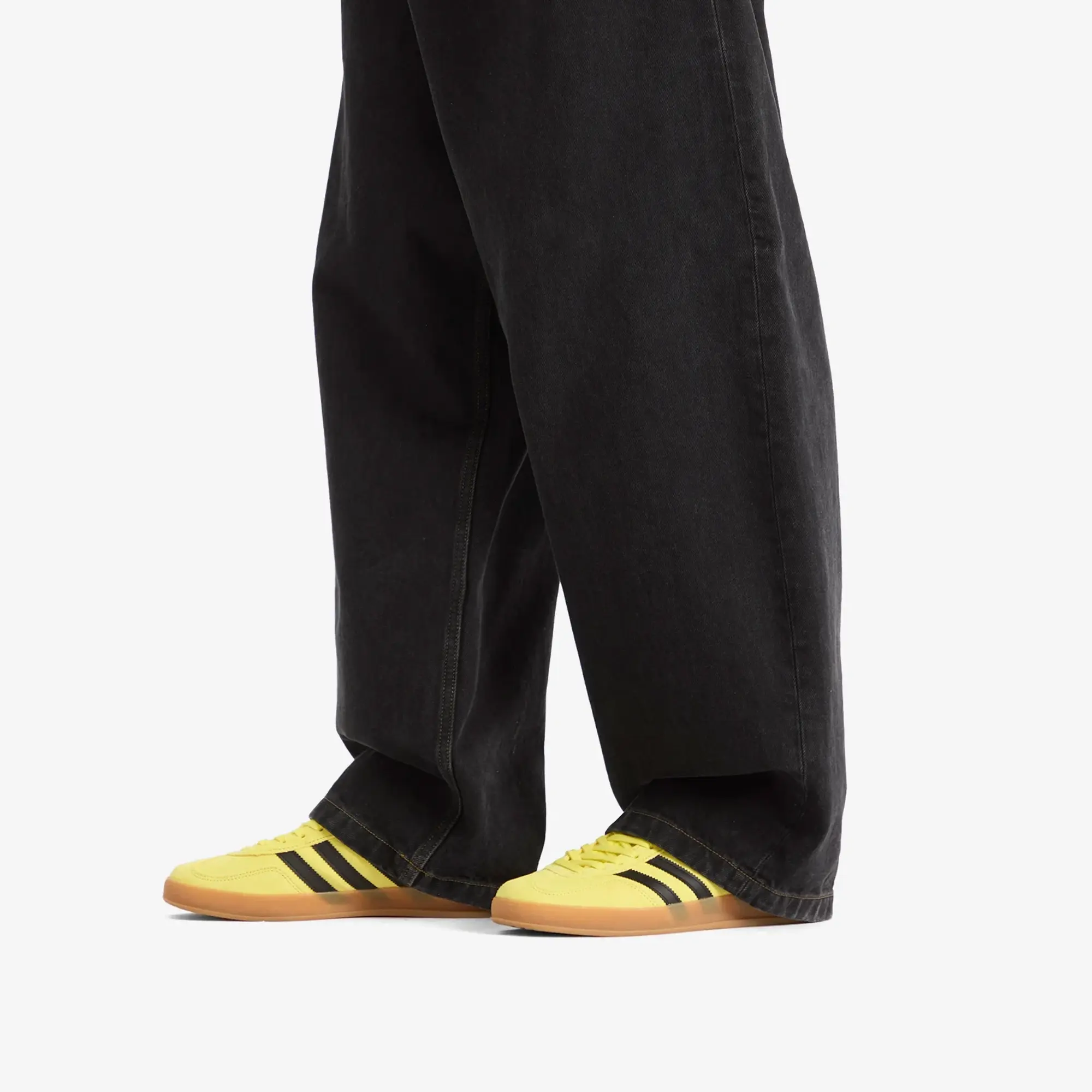 adidas Originals Adidas Men's Gazelle Indoor Shock Yellow/Black/Gold Metallic