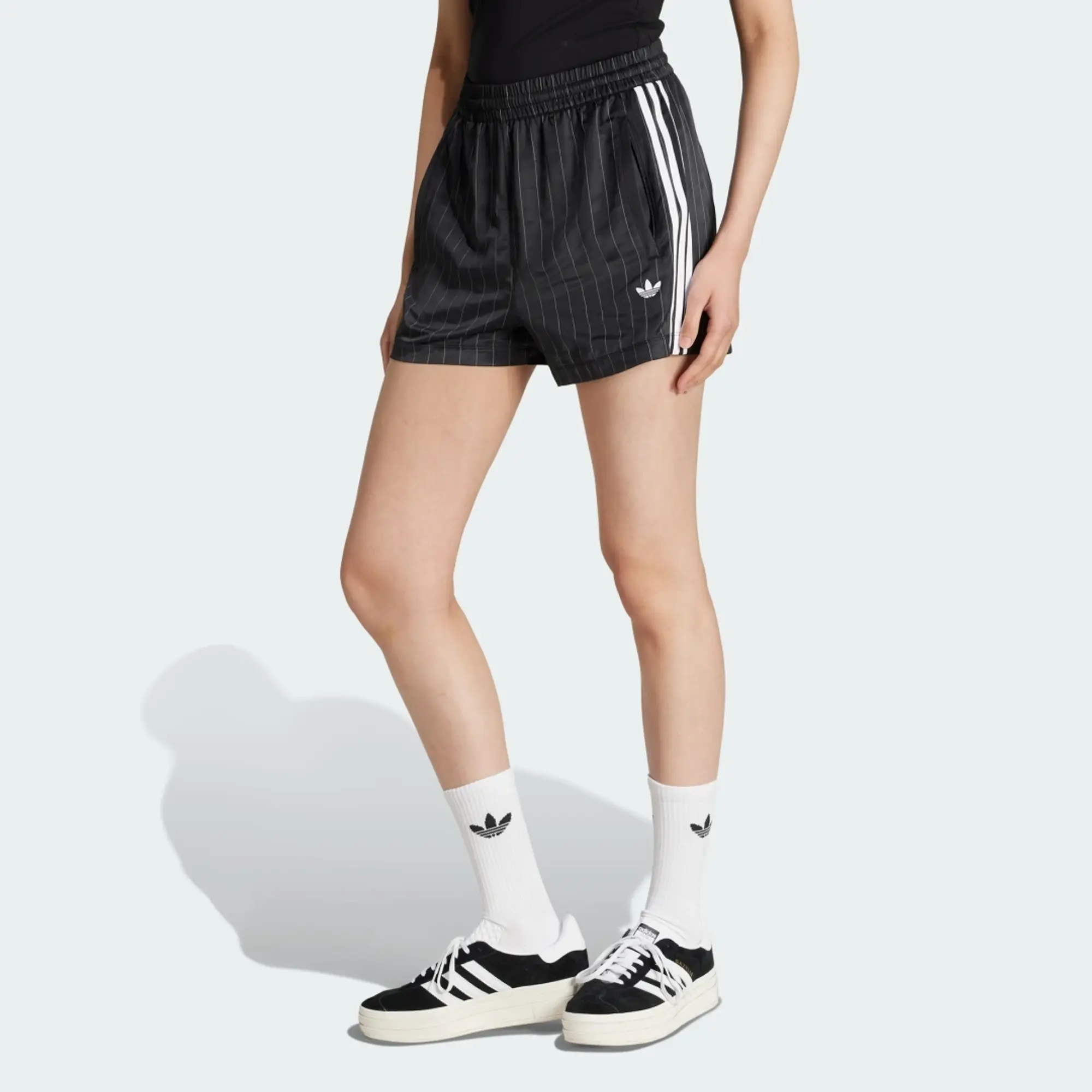 adidas adidas Originals Pin-stripe Satin Shorts