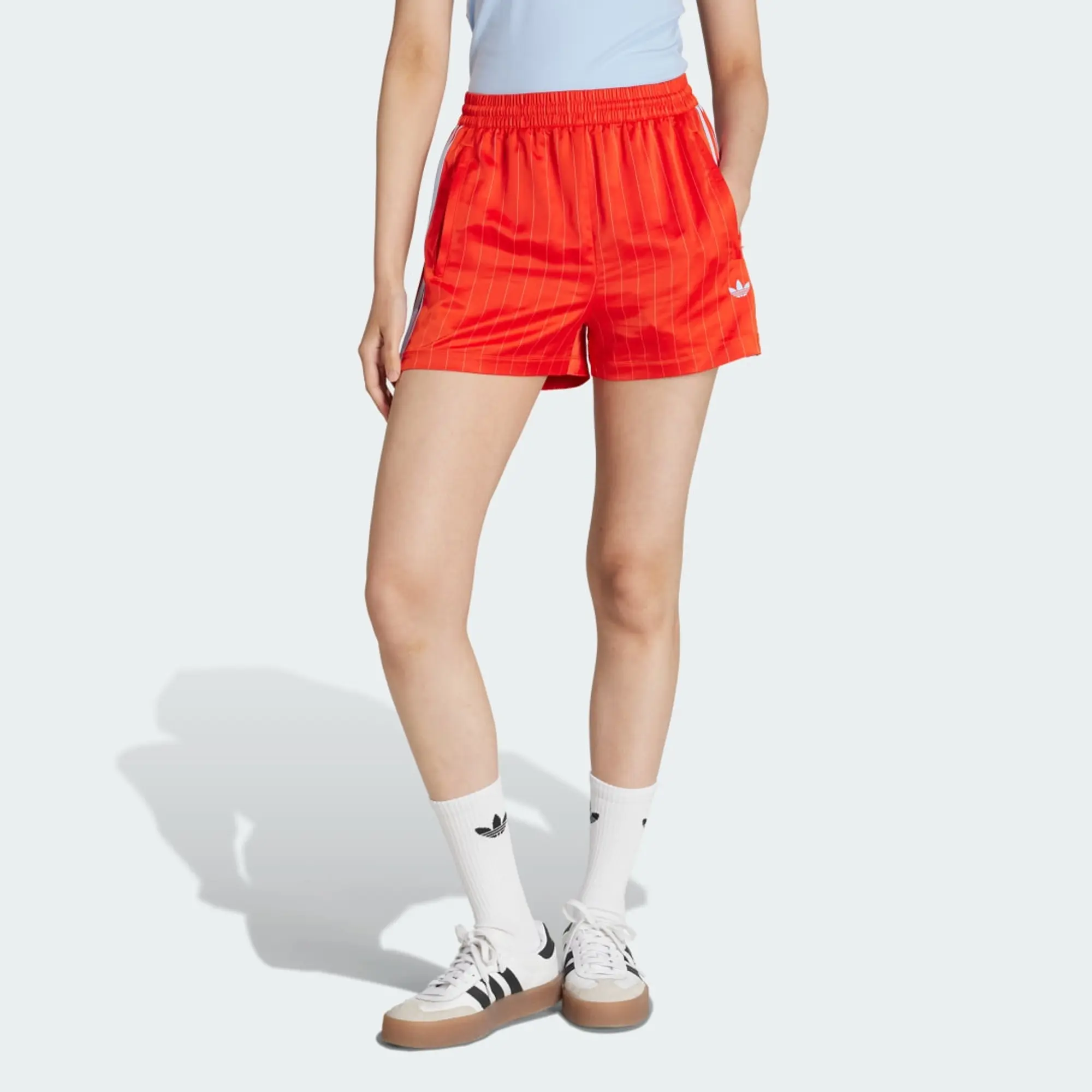 adidas adidas Originals Pin-stripe Satin Shorts