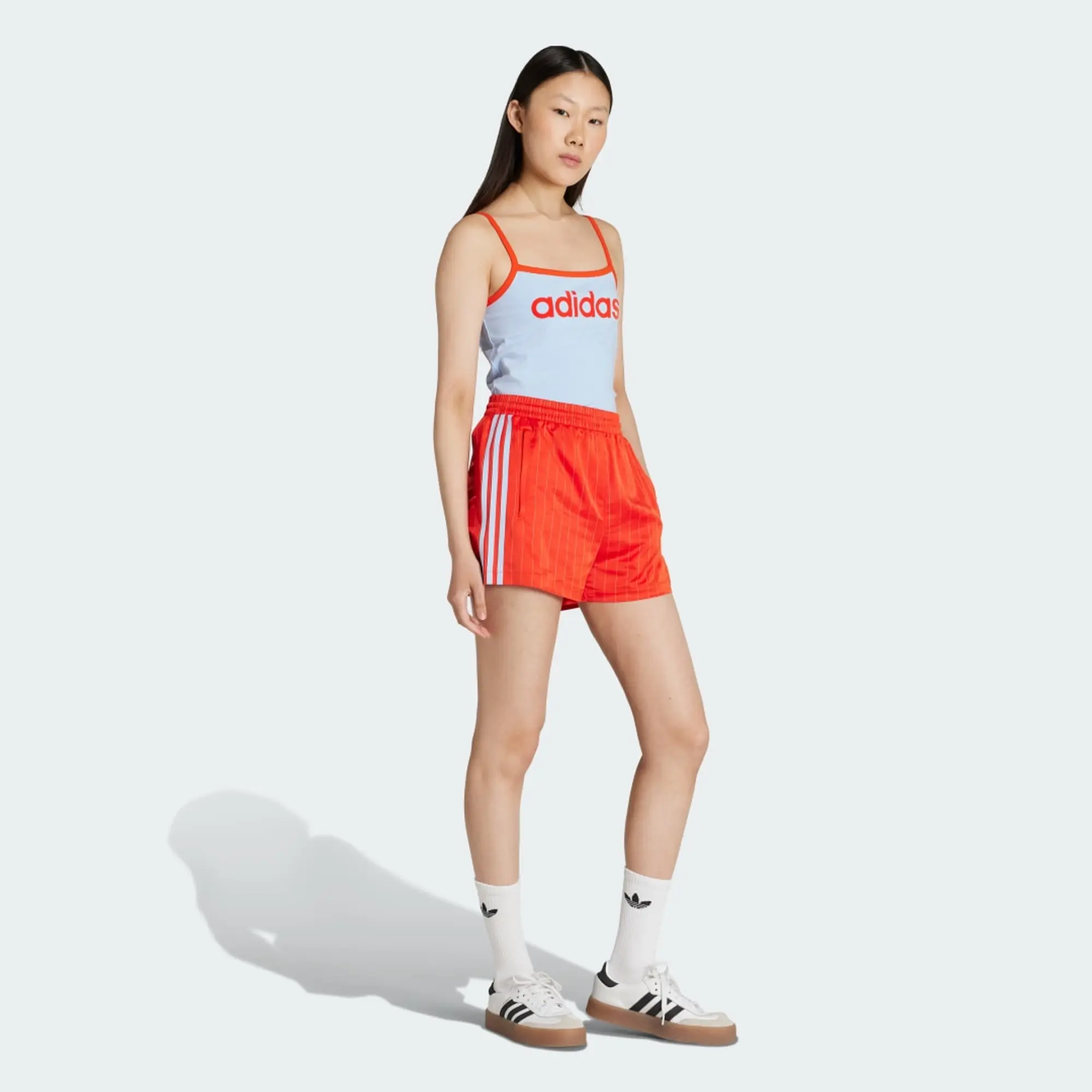 adidas adidas Originals Pin-stripe Satin Shorts