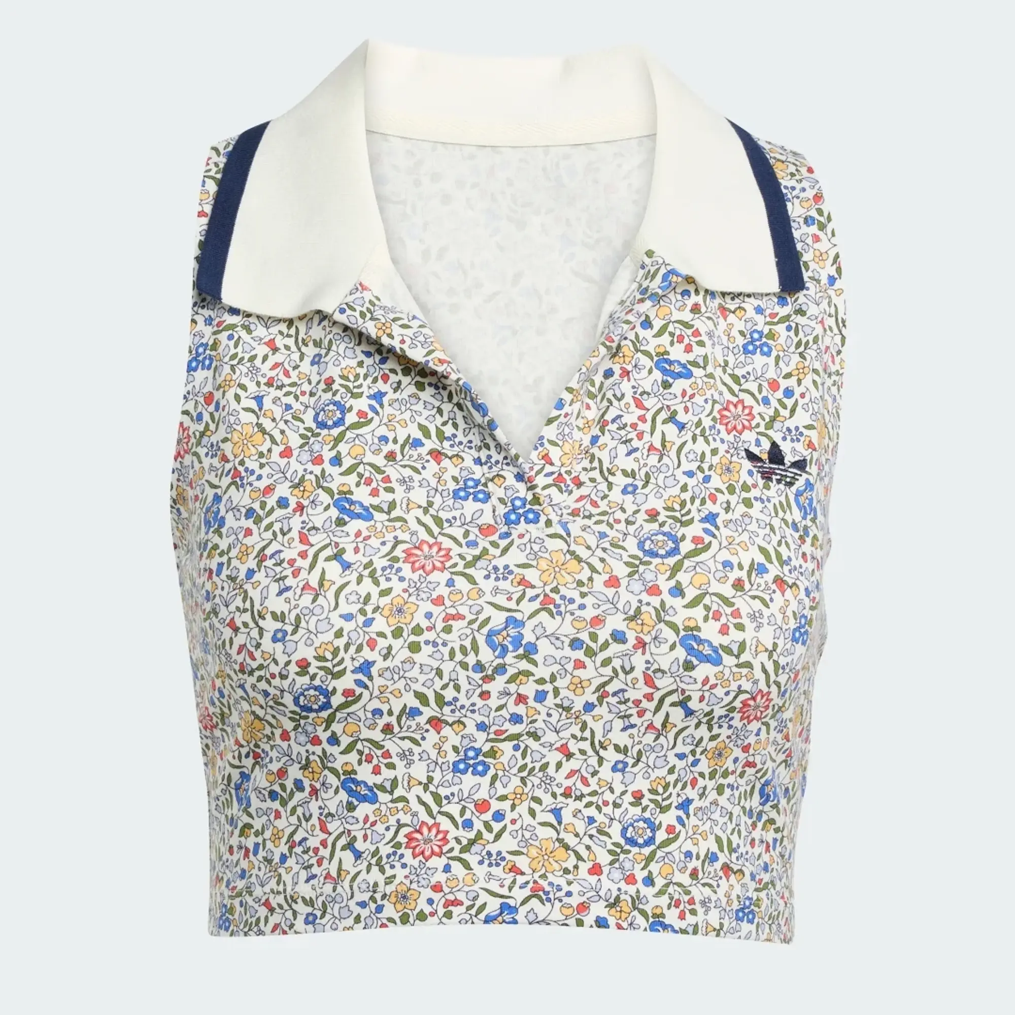 adidas adidas Originals x Liberty London Sleeveless Crop Polo
