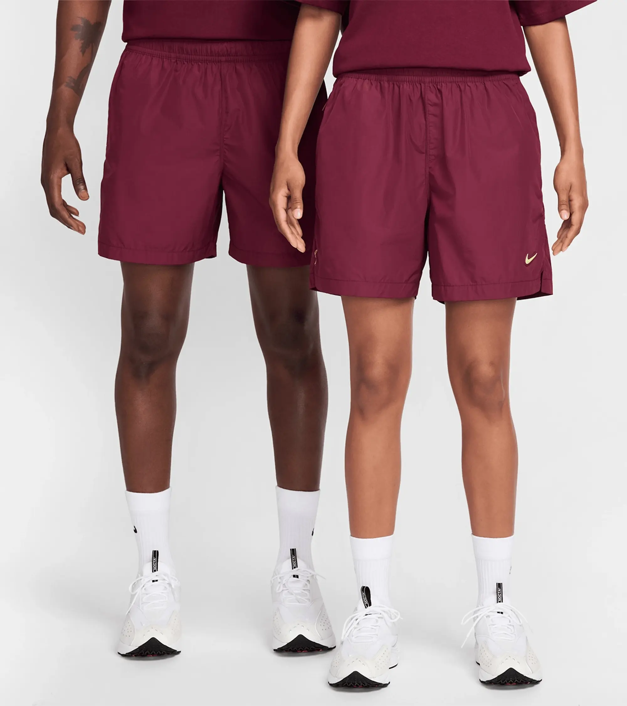 Nike NOCTA Cardinal Nylon Shorts - Red - Nylon