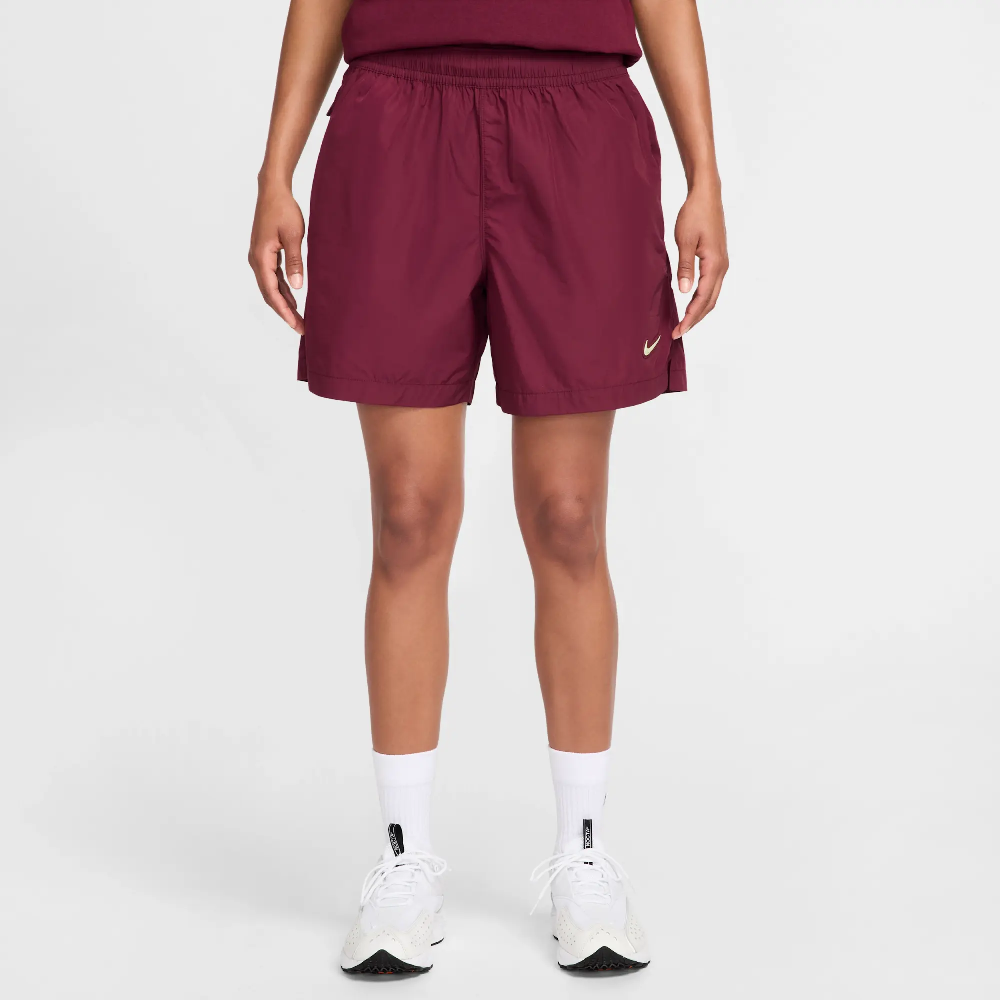Nike NOCTA Cardinal Nylon Shorts - Red - Nylon