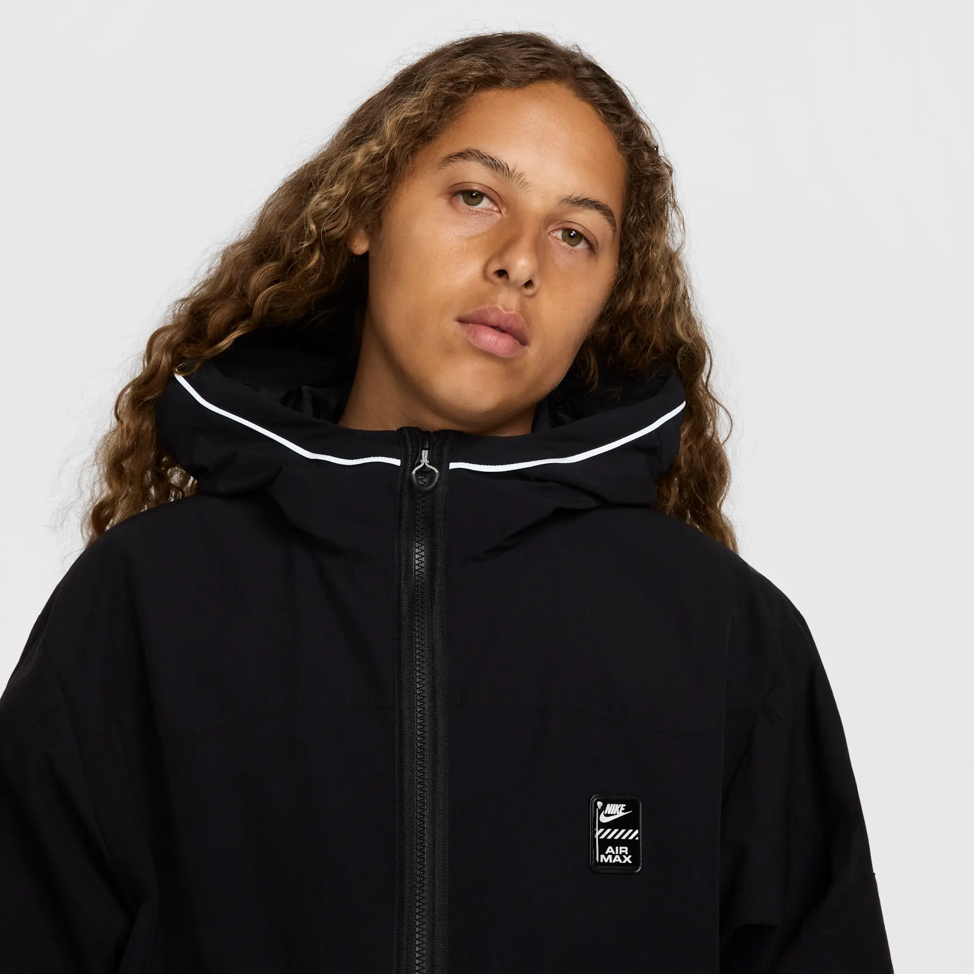 Nike Sportswear Air Max Men's Woven Jacket - Black - Nylon/Elastane