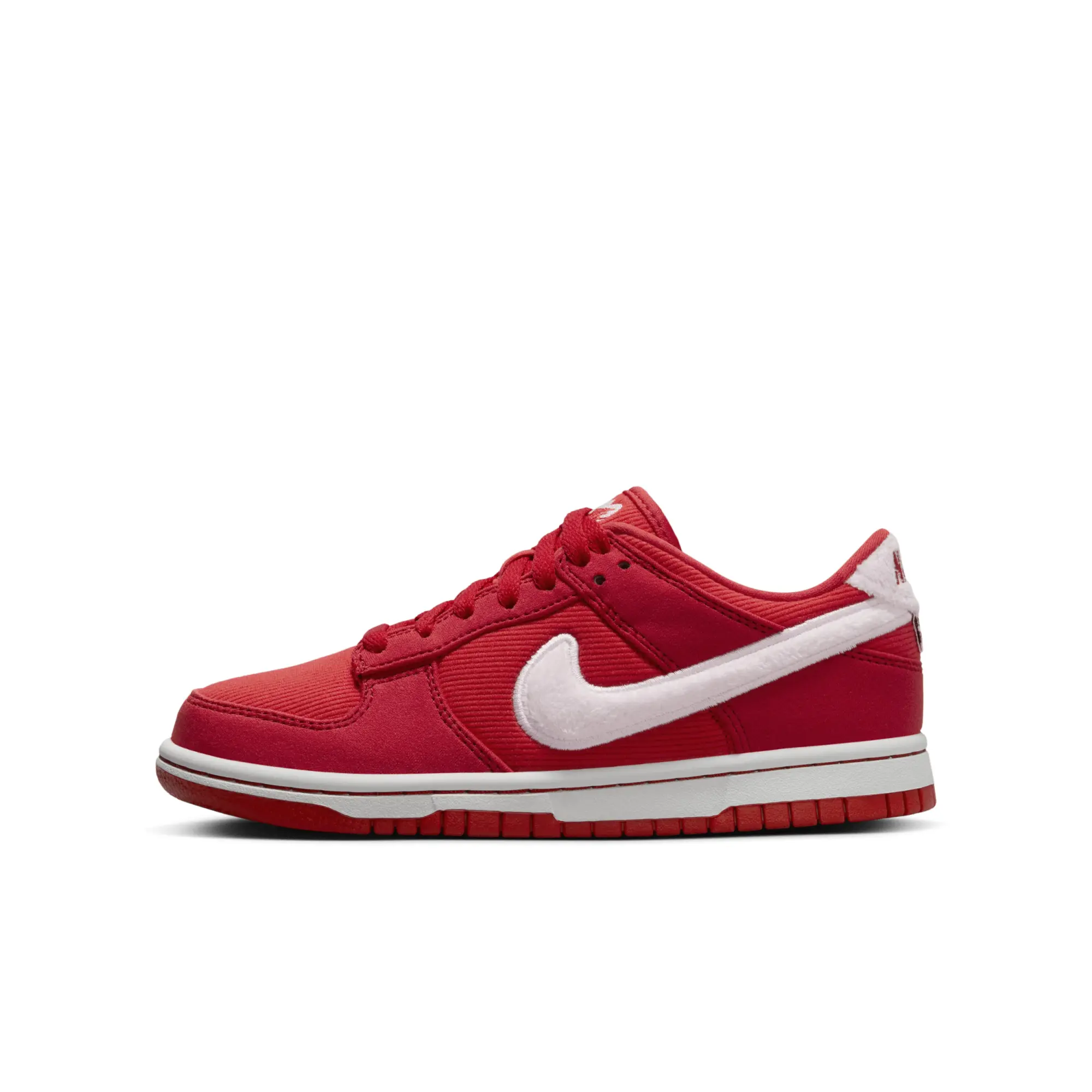 Nike Dunk Low Older Kids' Shoes - Red