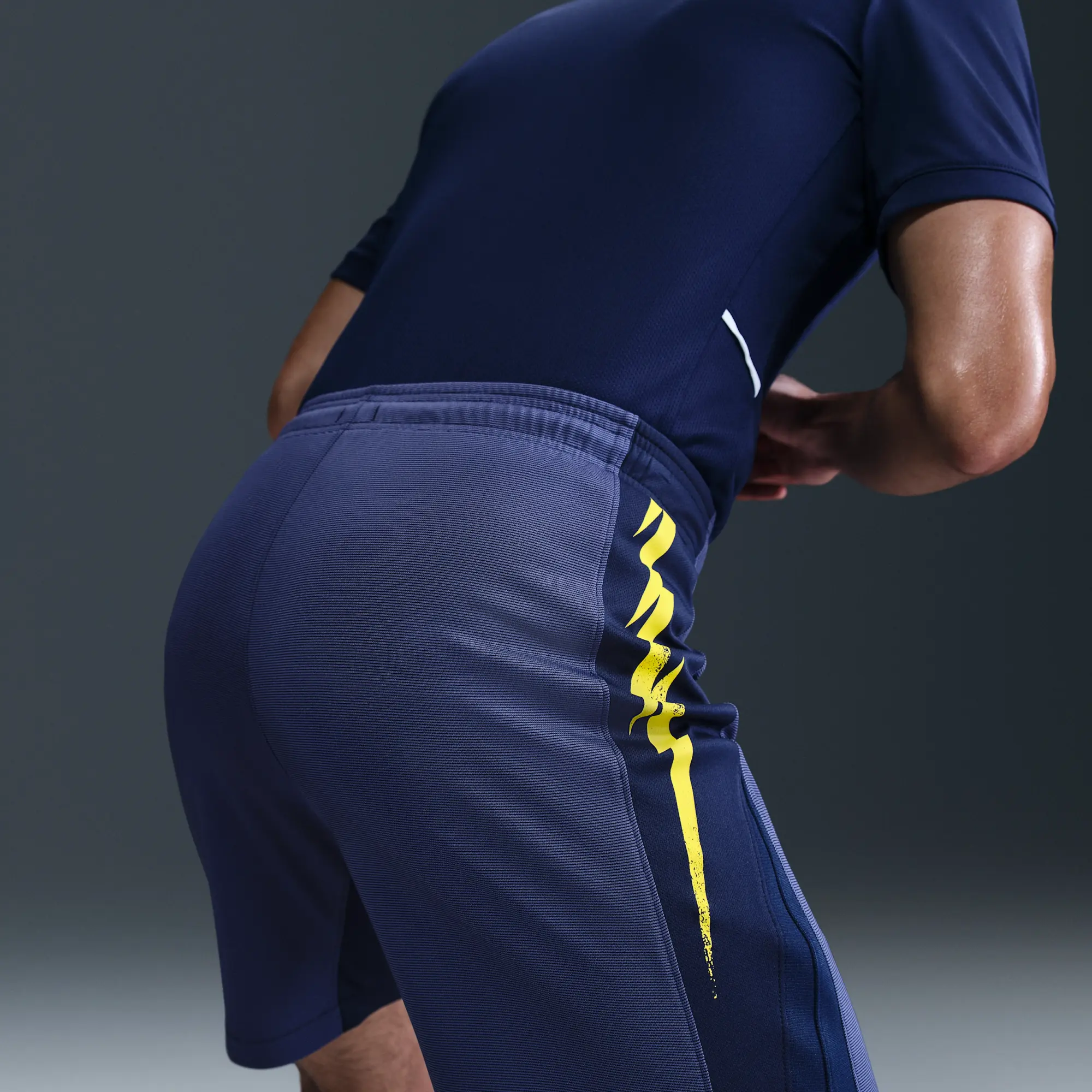 Atlético Madrid 2025/26 Stadium Away Men's Nike Dri-FIT Football Replica Shorts - Blue - Polyester