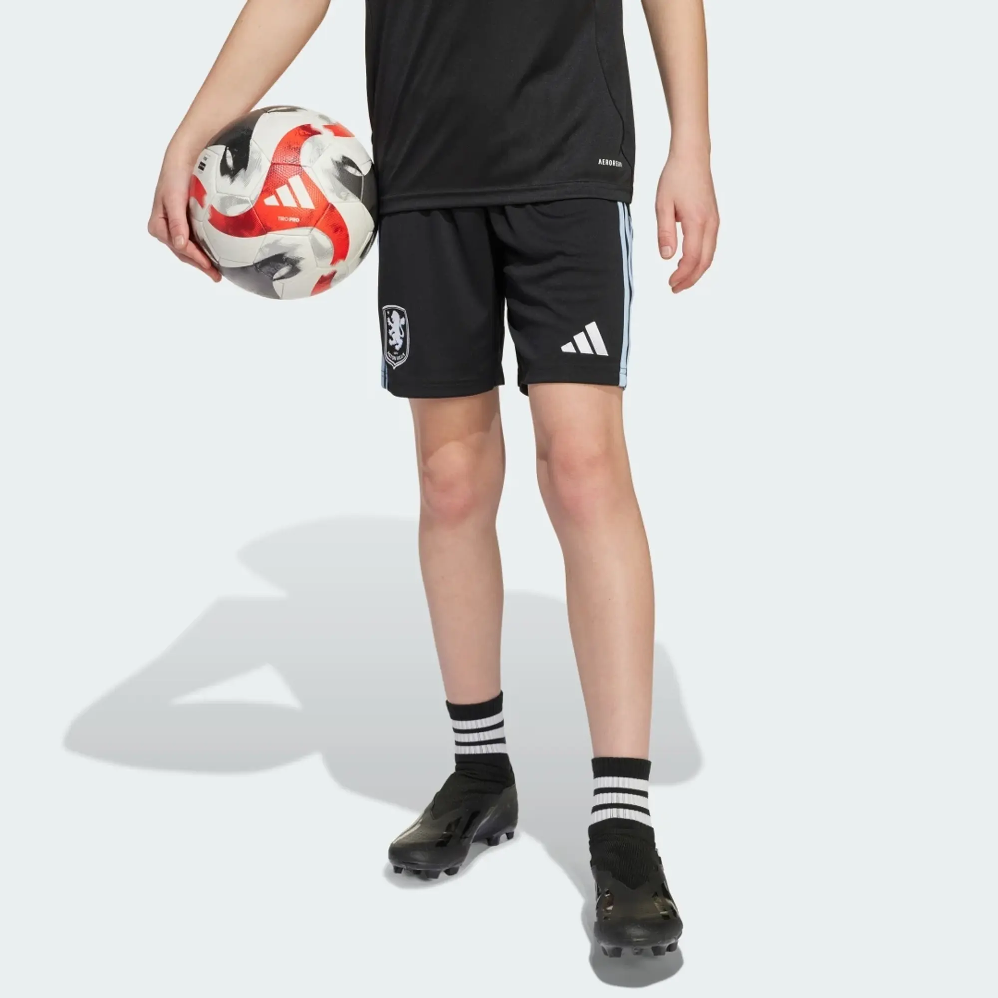 adidas Aston Villa FC 25/26 Away Shorts Kids