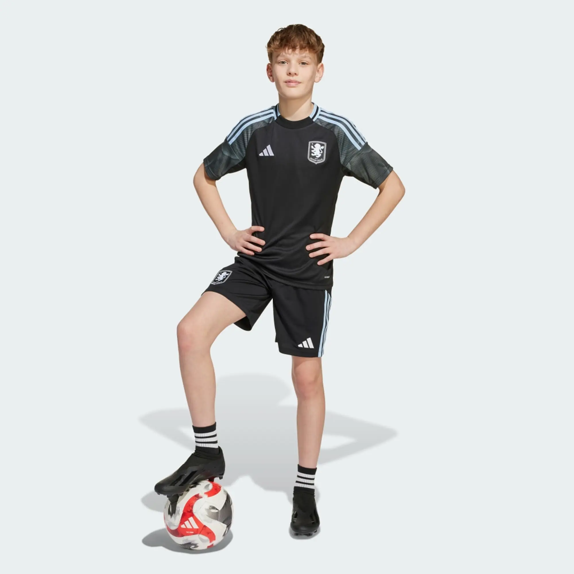 adidas Aston Villa FC 25/26 Away Shorts Kids