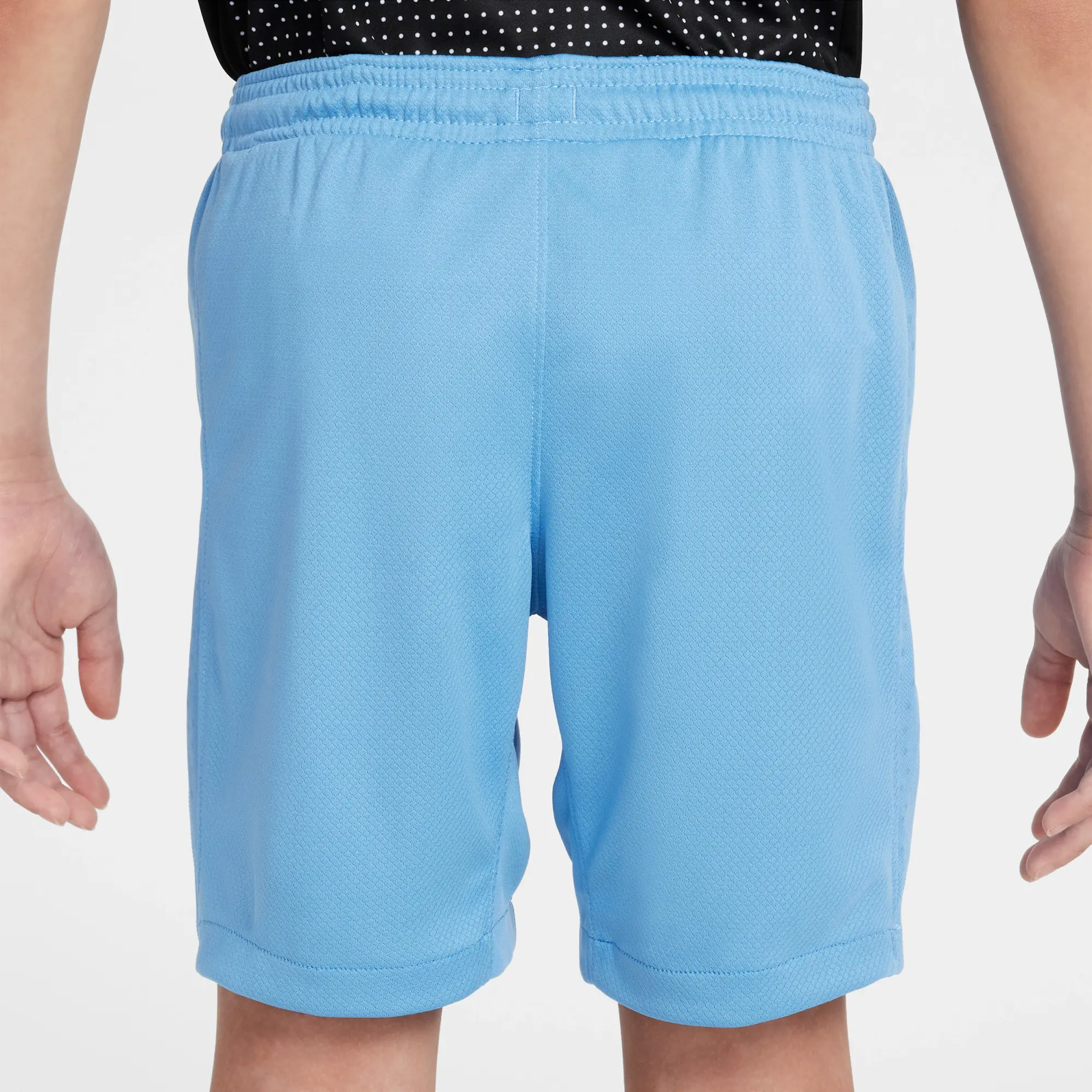 Netherlands 2025/26 Stadium Away Older Kids' Nike Dri-FIT Football Replica Shorts - Blue - Polyester