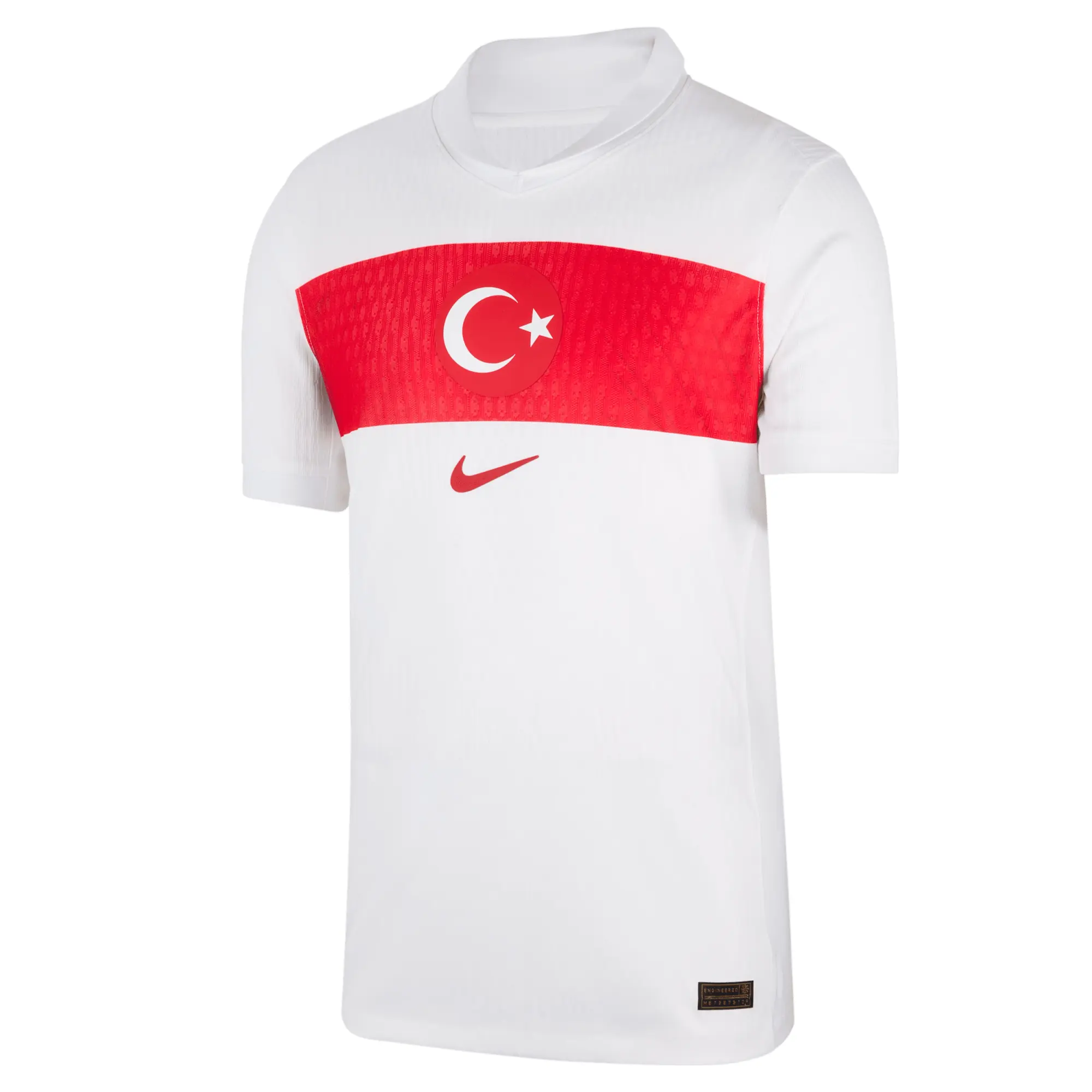 Türkiye 2024/25 Match Home Men's Nike Dri-FIT ADV Football Shirt - White - Polyester