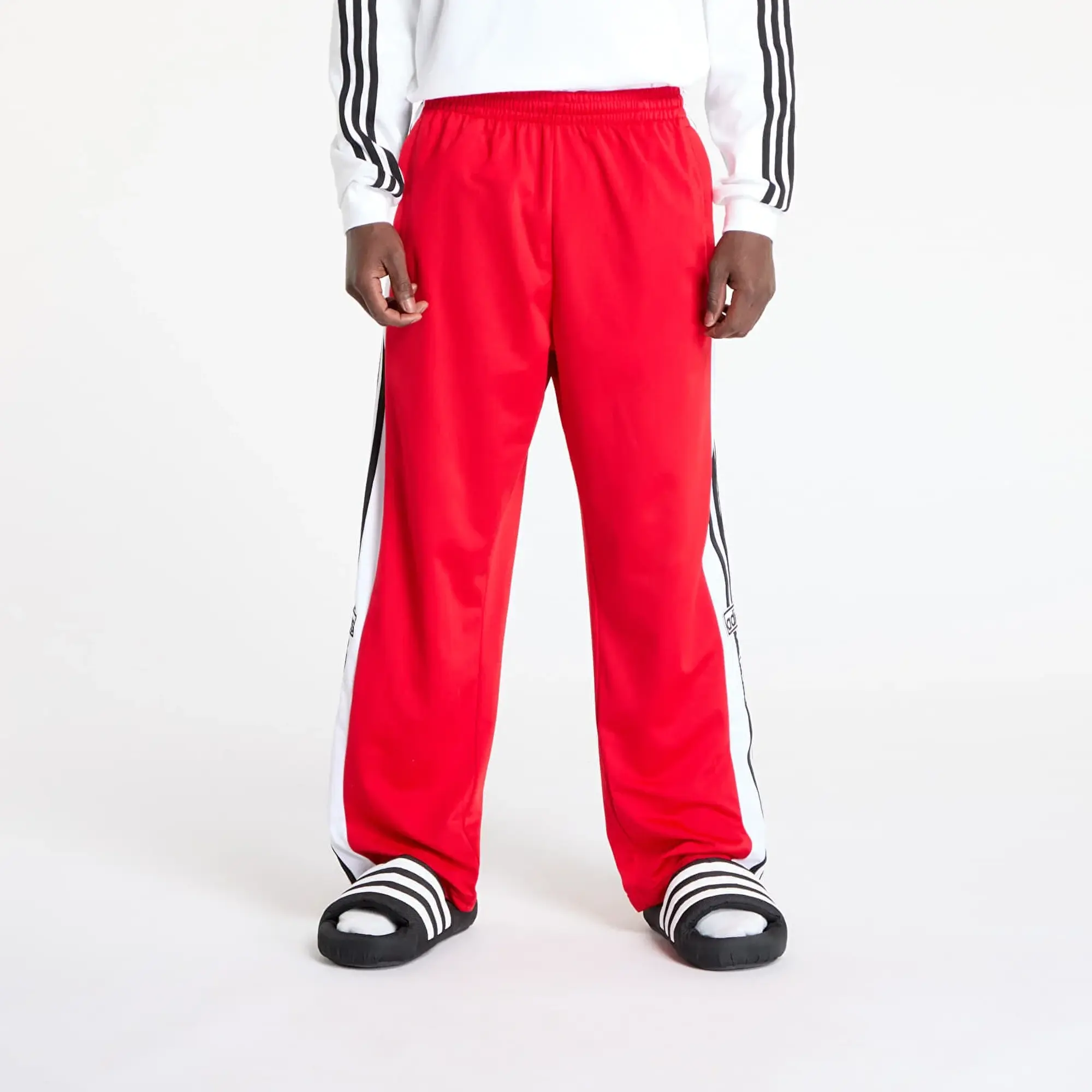 Pants Adidas Originals Adibreak Tracksuit Bottoms Better Scarlet/ Black S