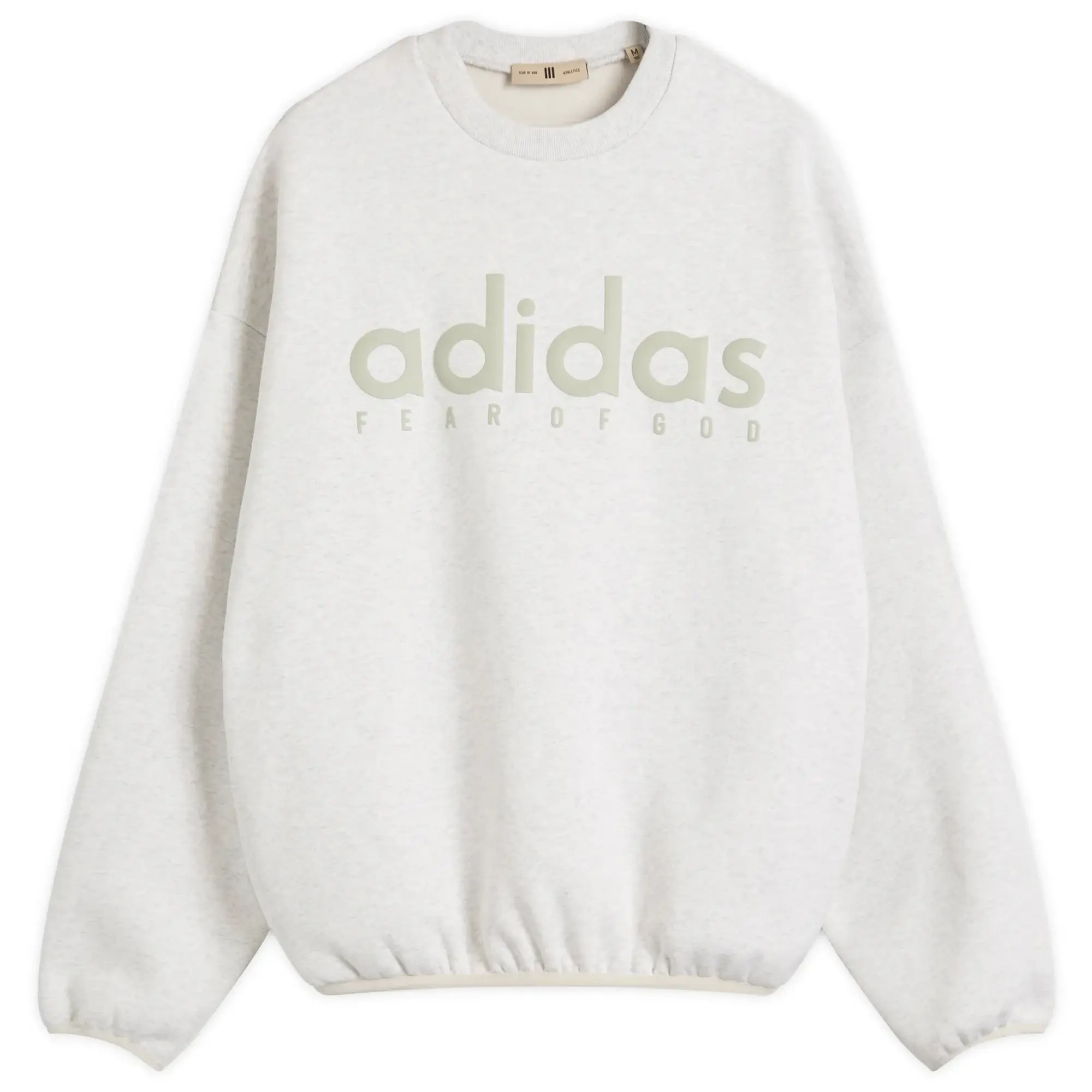 Sweatshirt Adidas X Fear Of God Athletics Heather Fleece Crewneck Light Grey Heather S